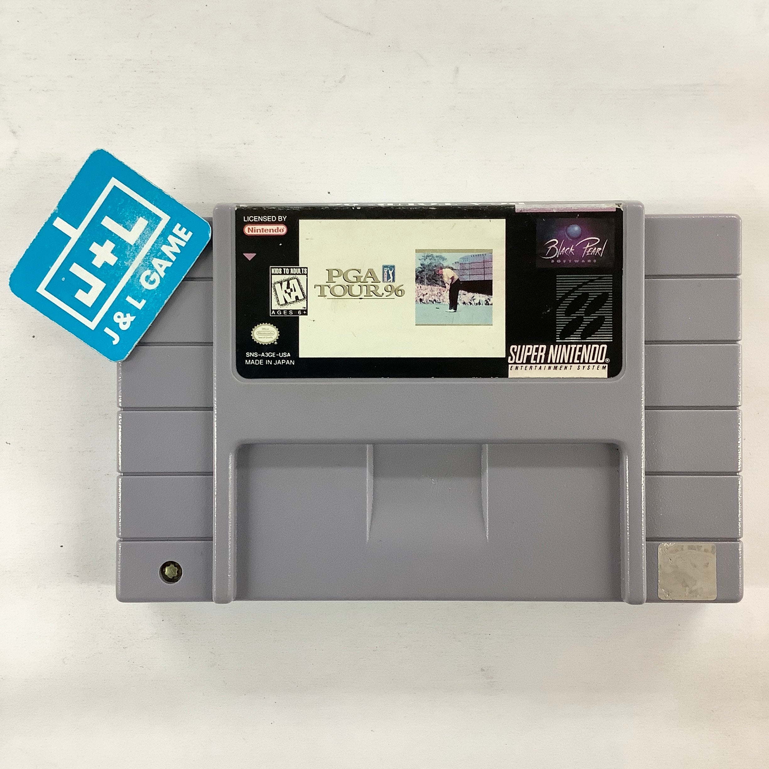 PGA Tour 96 - (SNES) Super Nintendo [Pre-Owned] Video Games Black Pearl   