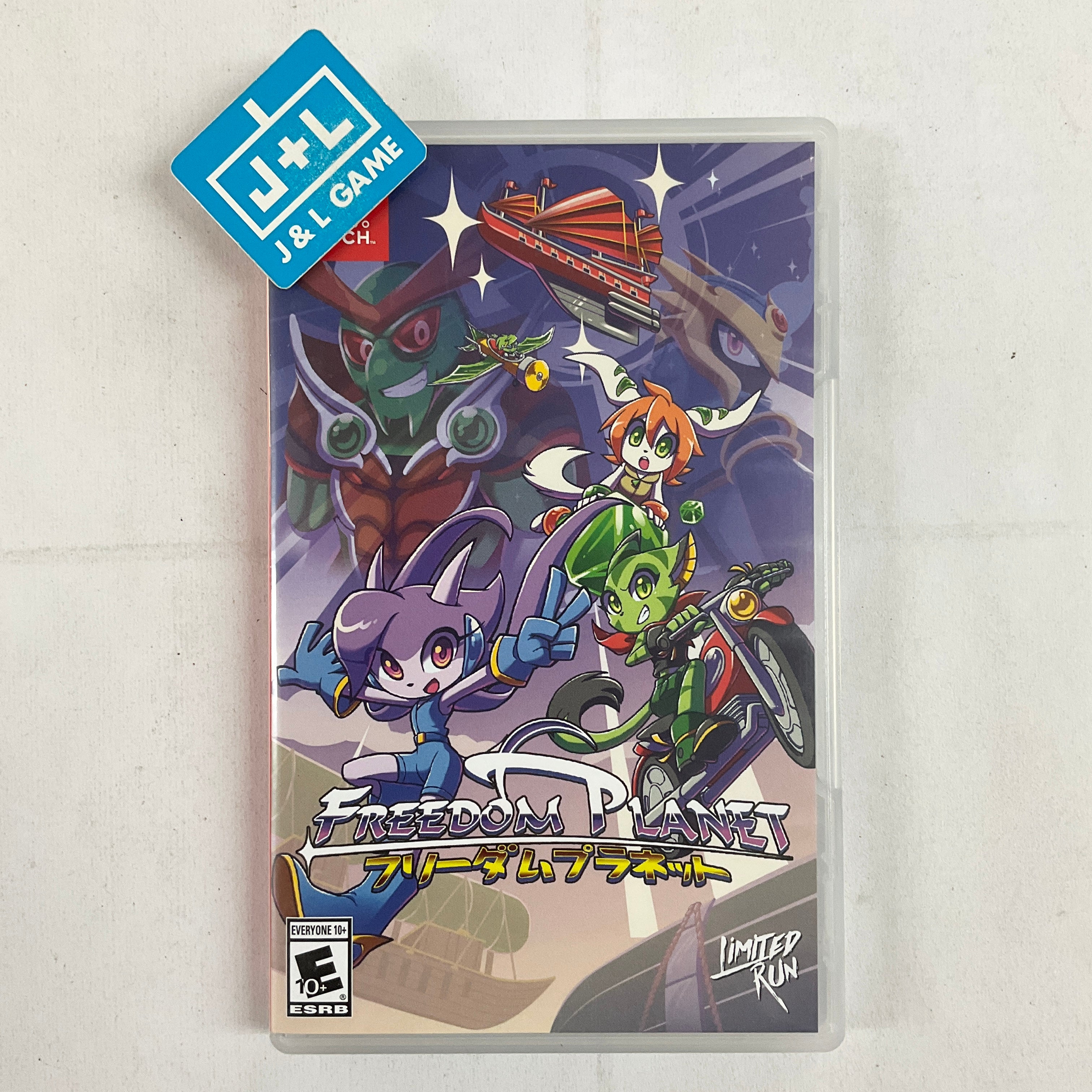 Freedom Planet (Limited Run #035) - (NSW) Nintendo Switch [Pre-Owned] Video Games Limited Run Games   