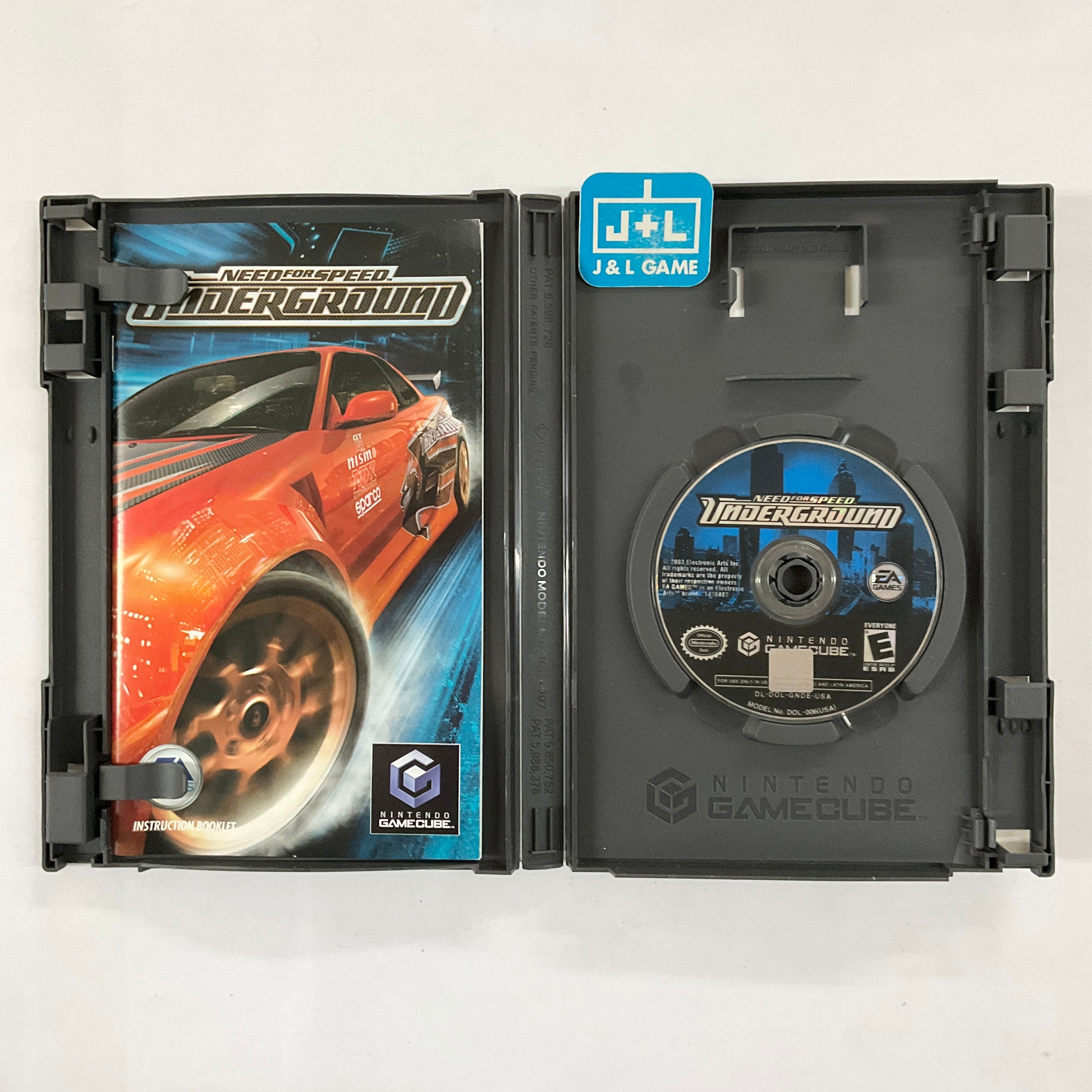 Need for Speed Underground - (GC) GameCube [Pre-Owned] Video Games Electronic Arts   