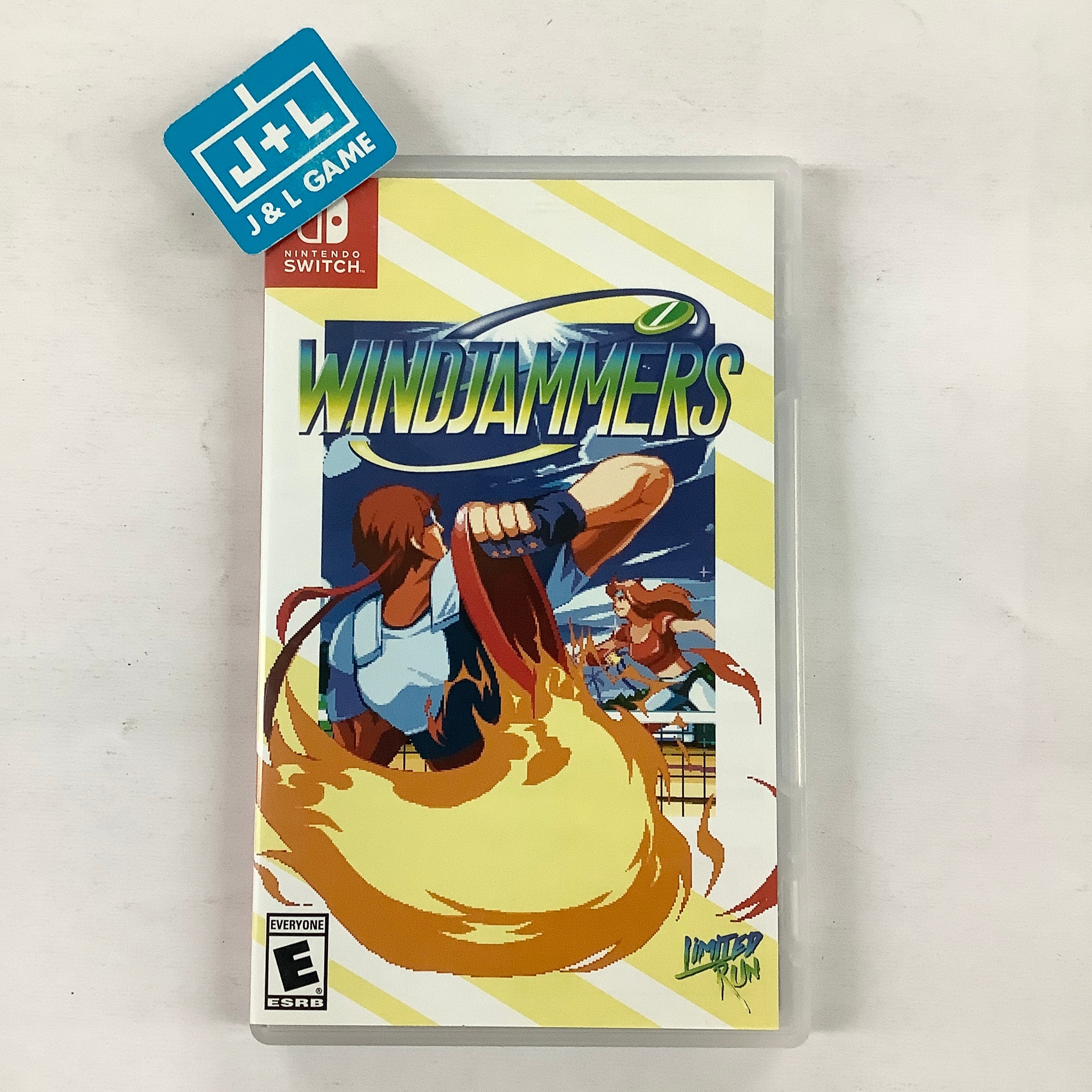 Windjammers (Limited Run #022) - (NSW) Nintendo Switch [Pre-Owned] Video Games Limited Run Games   