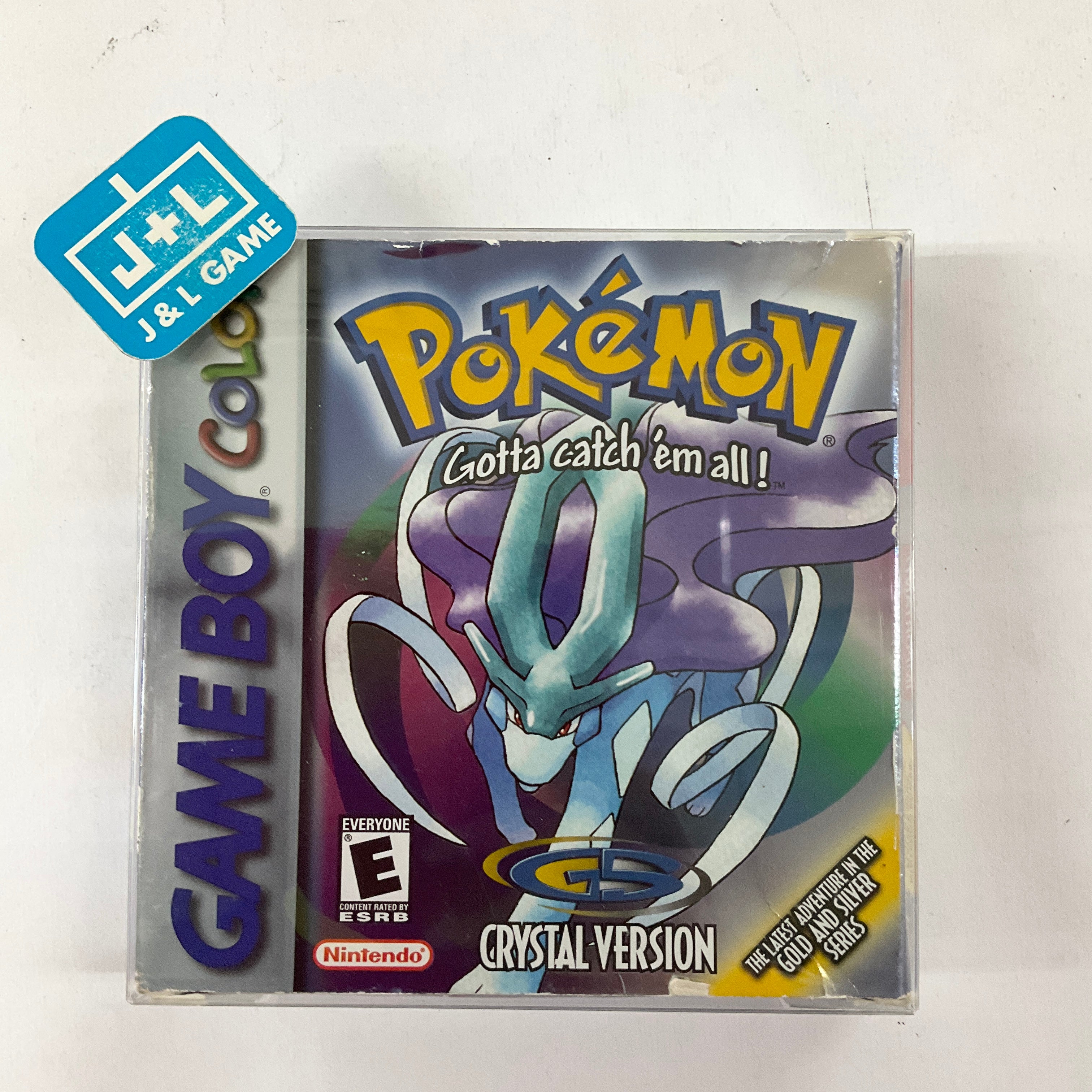 Pokemon Crystal Version - (GBC) Game Boy Color [Pre-Owned] Video Games Nintendo   