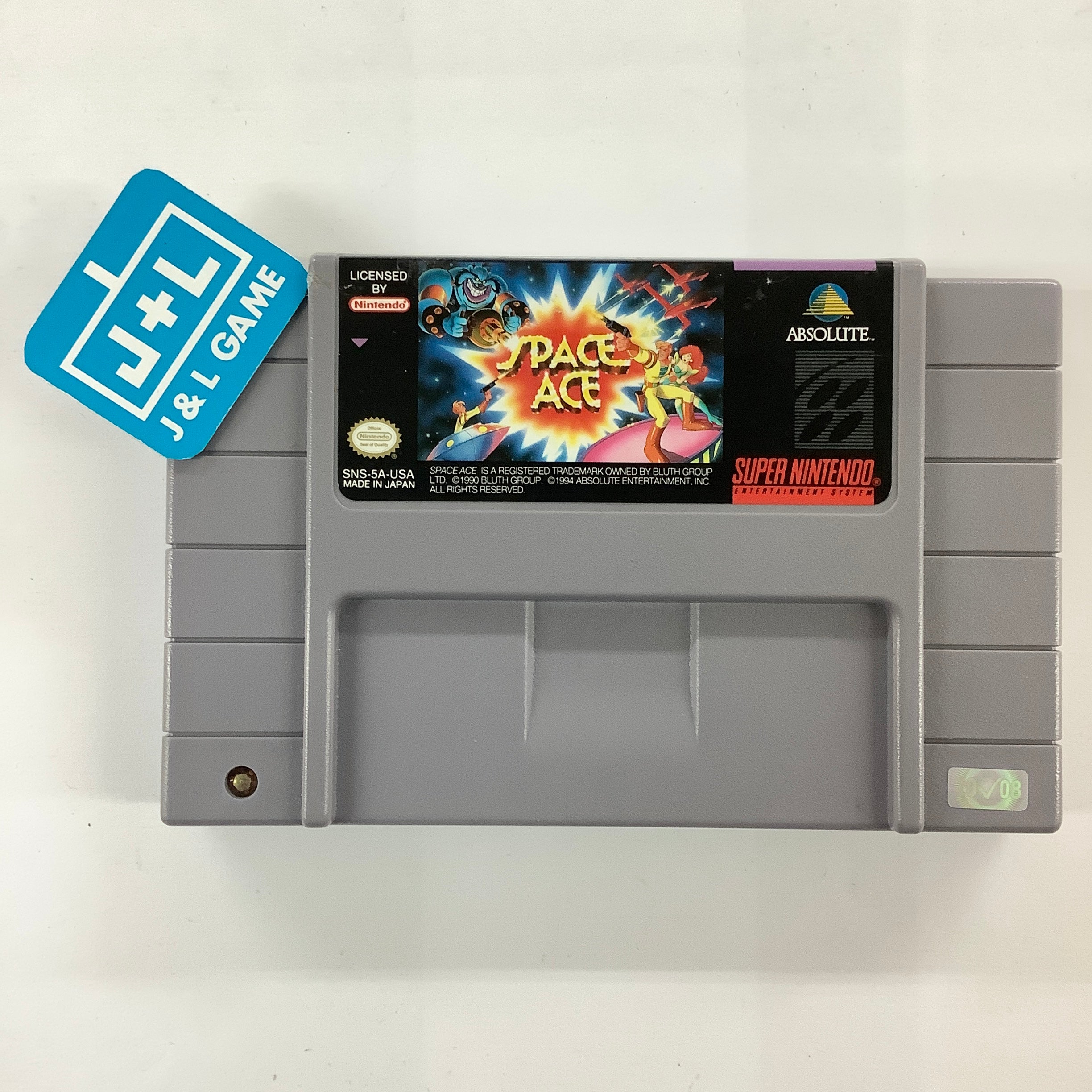 Space Ace - (SNES) Super Nintendo [Pre-Owned] Video Games Absolute Entertainment   