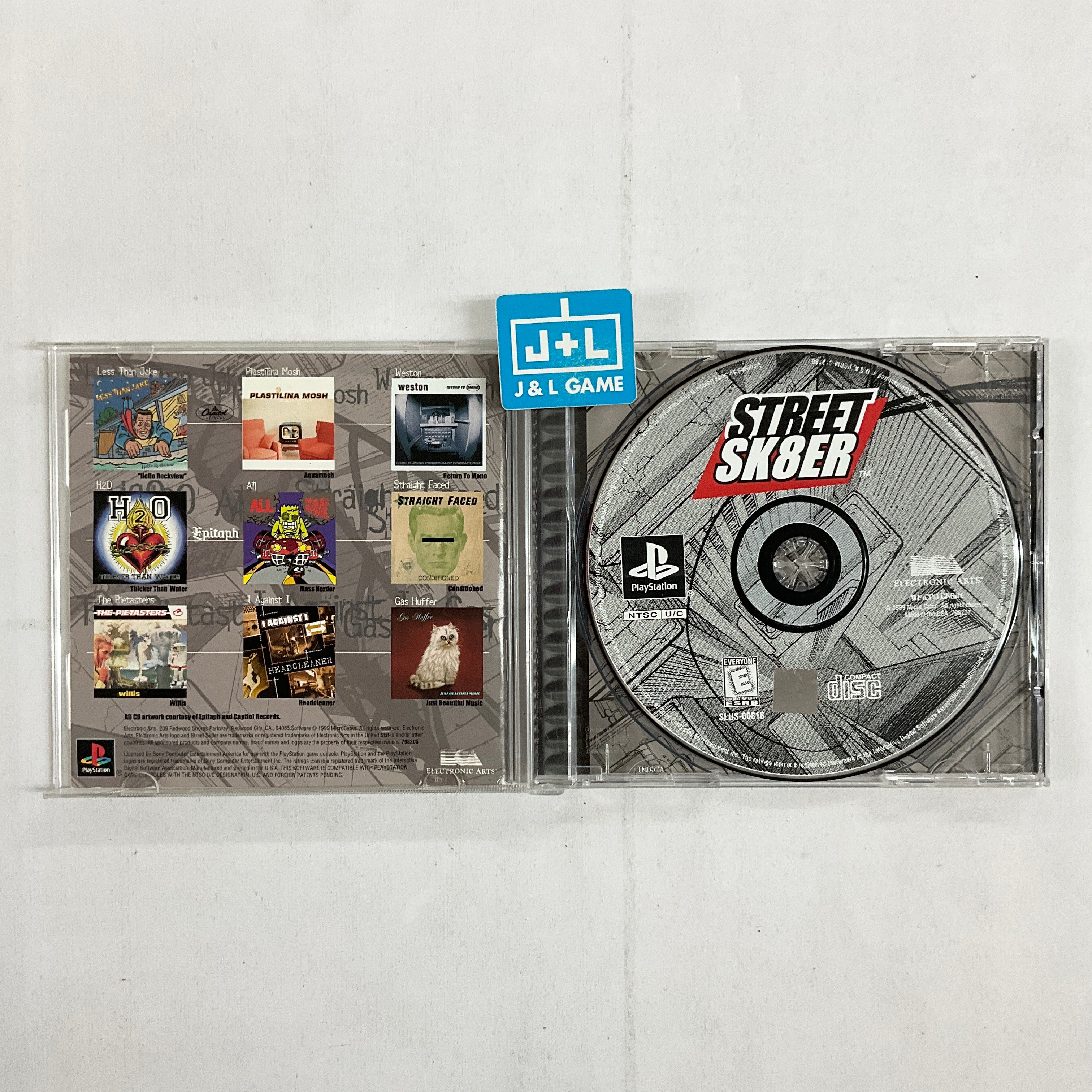 Street Sk8er - (PS1) PlayStation 1 [Pre-Owned] Video Games Electronic Arts   