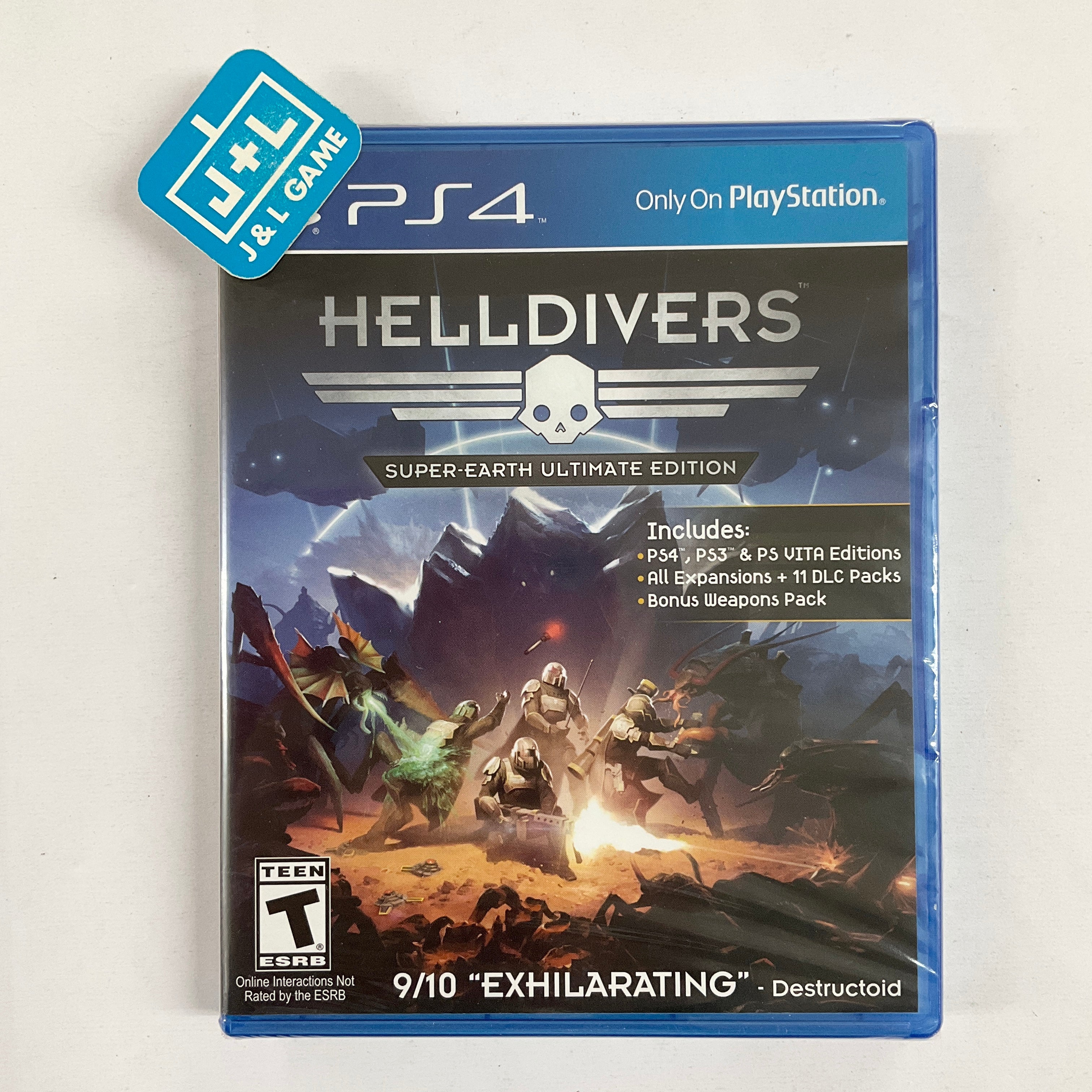 Helldivers (Super-Earth Ultimate Edition) - (PS4) PlayStation 4 Video Games SCEA   