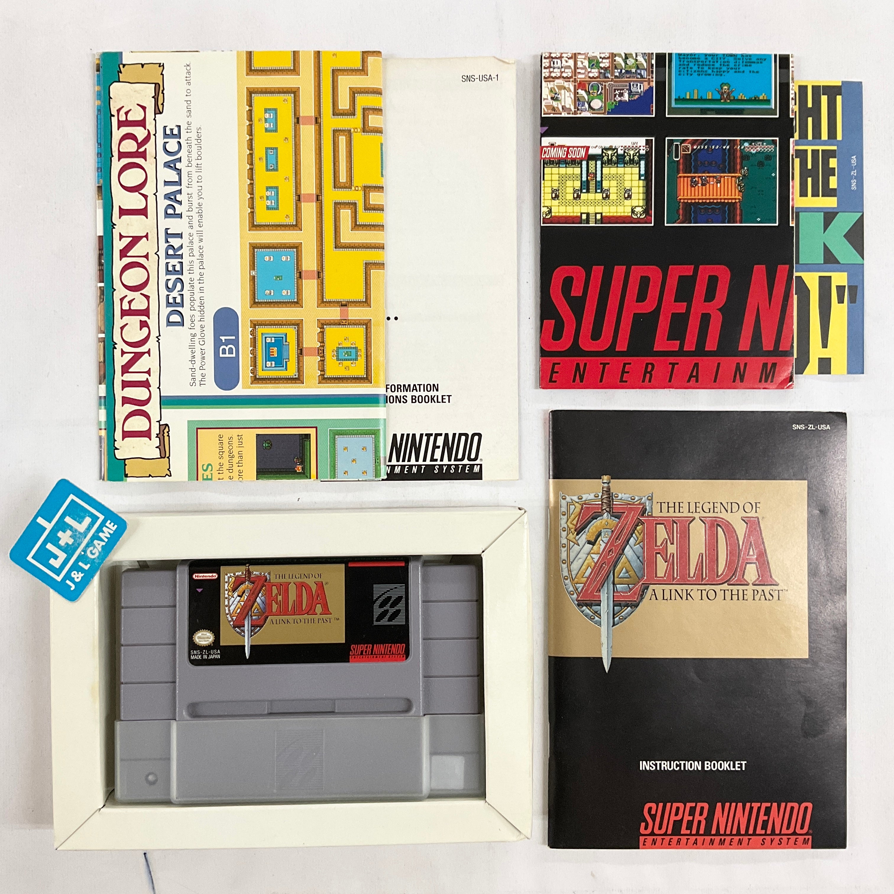 The Legend of Zelda: A Link to the Past - (SNES) Super Nintendo [Pre-Owned] Video Games Nintendo   