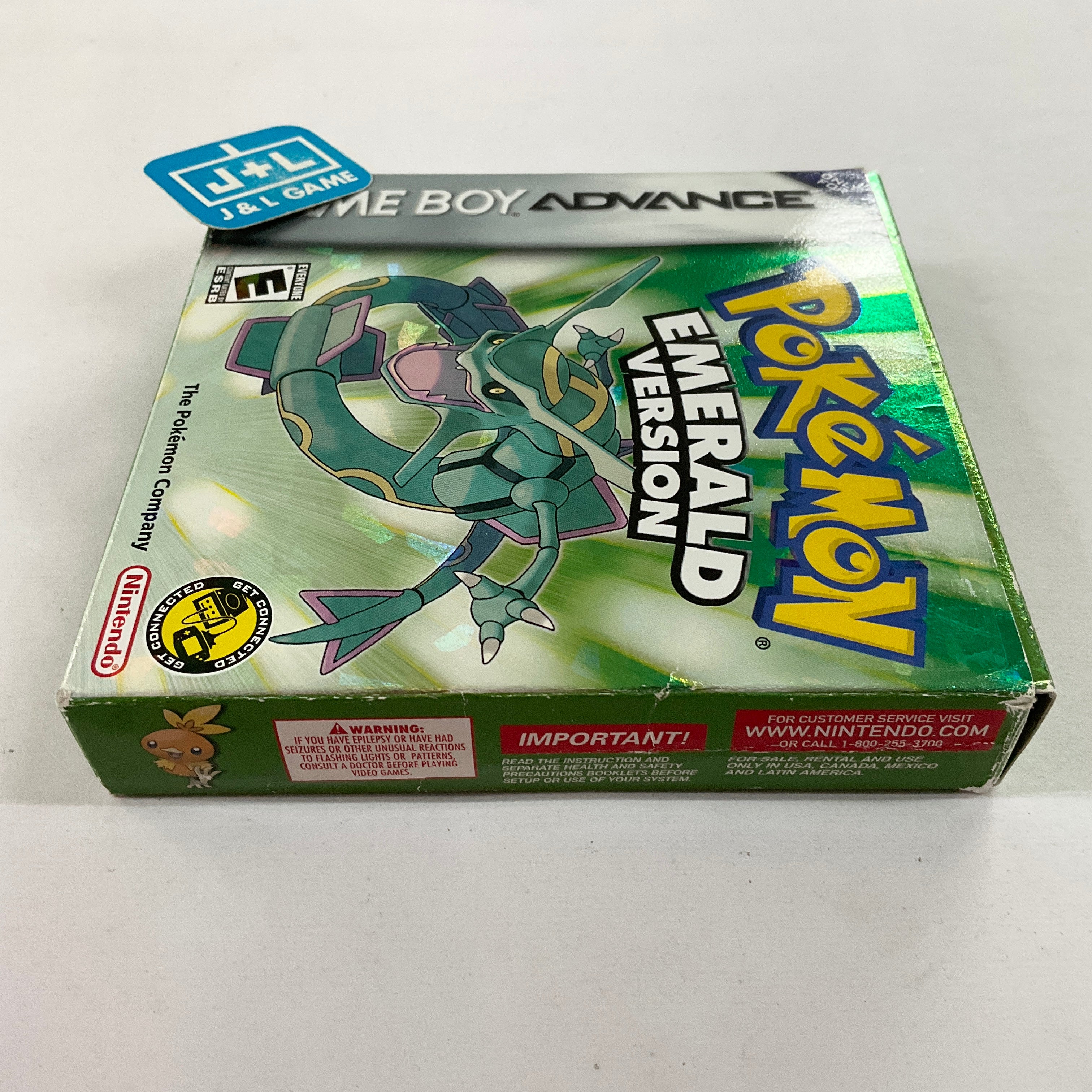 Pokemon Emerald Version - (GBA) Game Boy Advance [Pre-Owned] Video Games Nintendo   