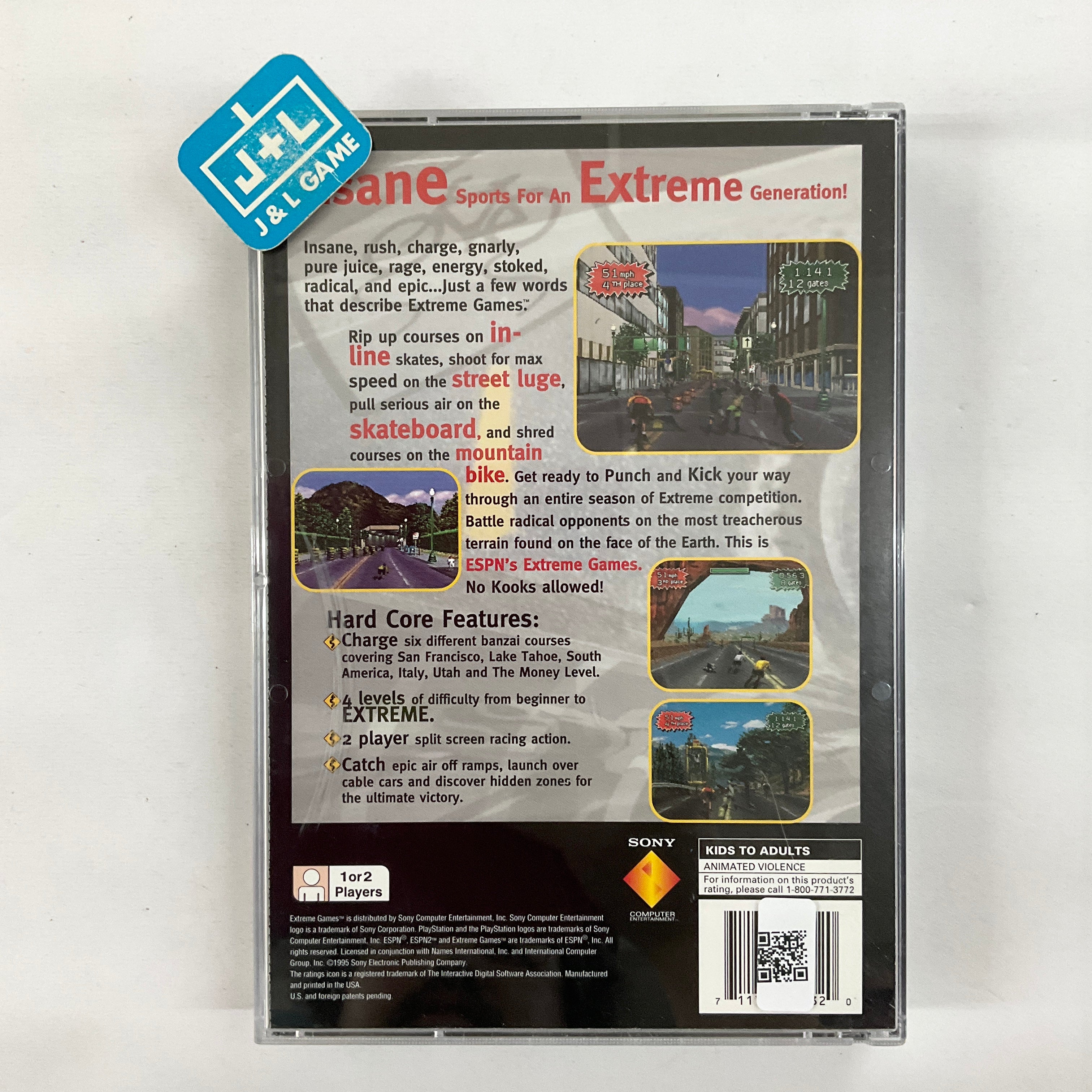 ESPN Extreme Games (Long Box) - (PS1) PlayStation 1 [Pre-Owned] Video Games SCEA   