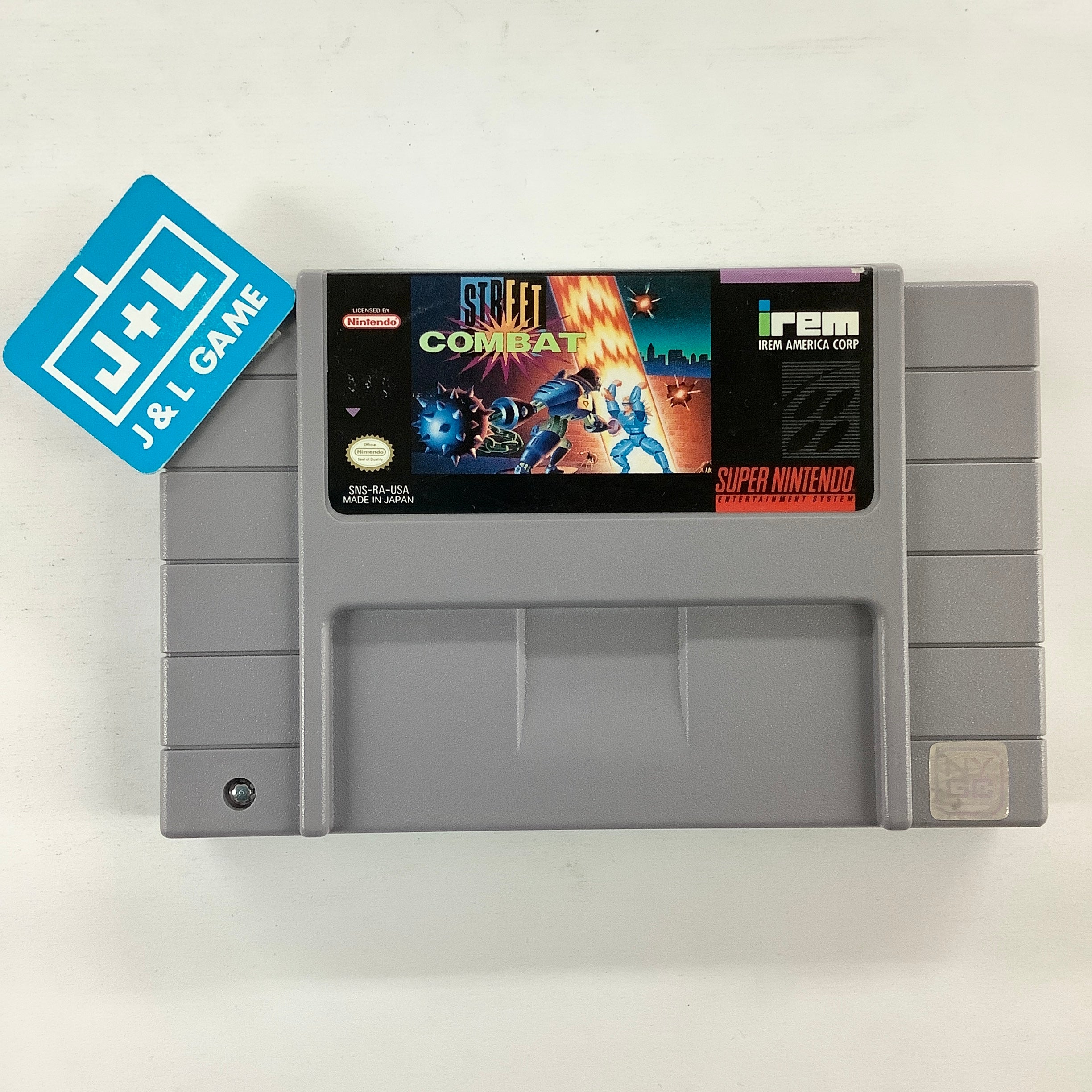 Street Combat - (SNES) Super Nintendo [Pre-Owned] Video Games Irem   