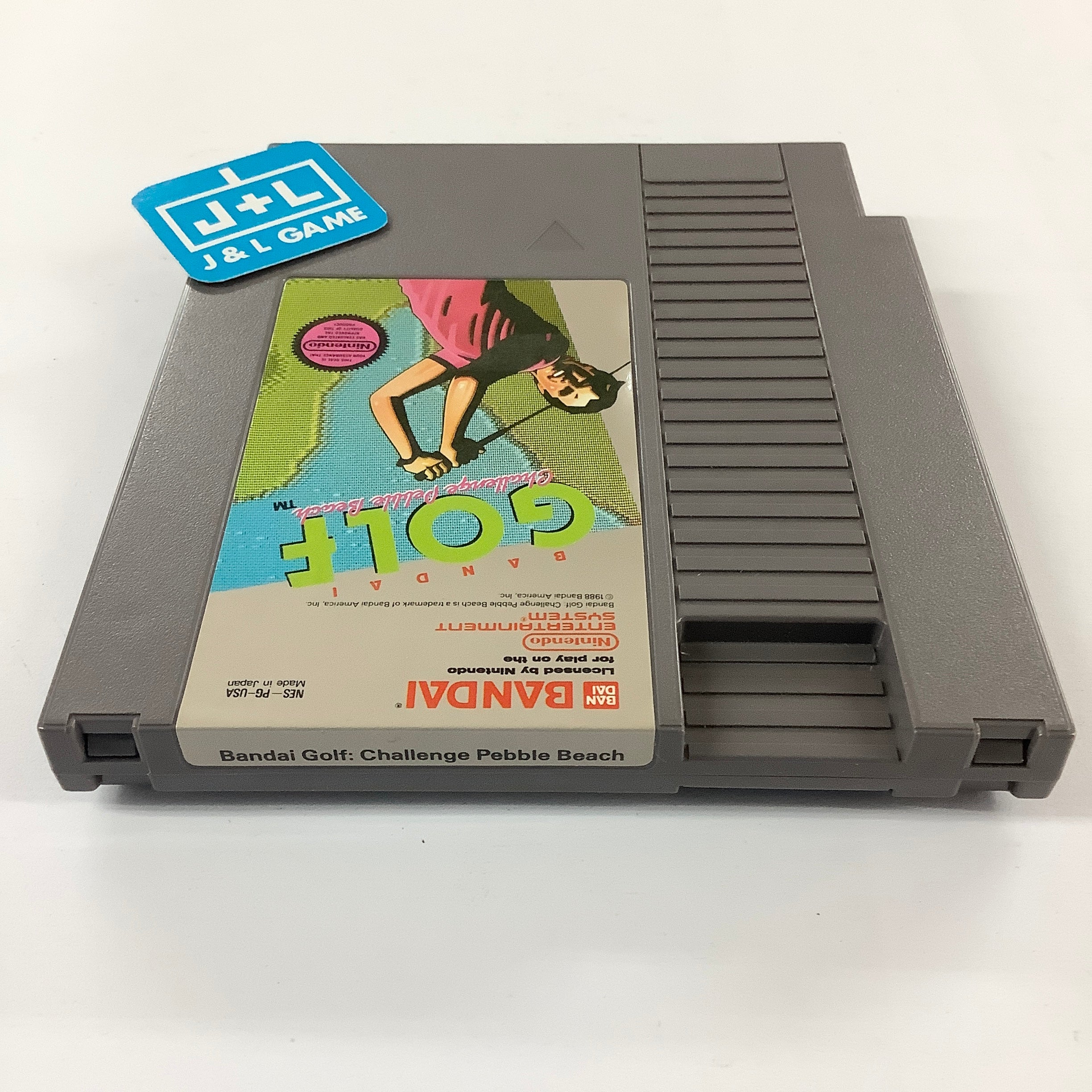 Bandai Golf: Challenge Pebble Beach - (NES) Nintendo Entertainment System [Pre-Owned] Video Games Bandai   