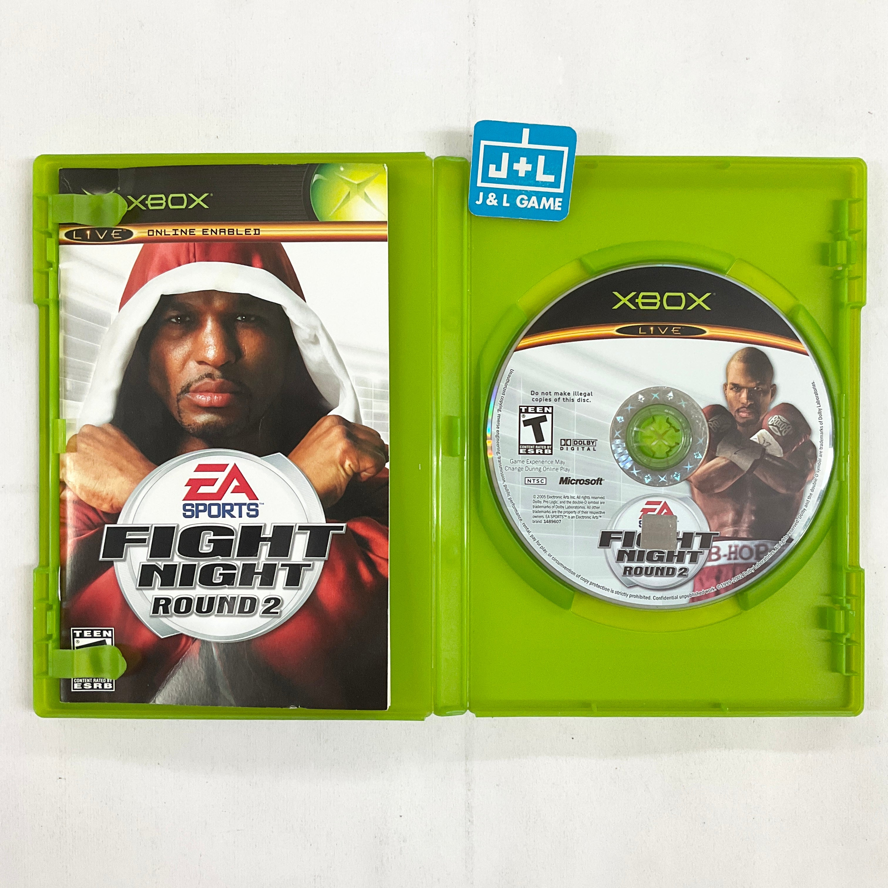 Fight Night Round 2 - (XB) Xbox [Pre-Owned] Video Games EA Sports   