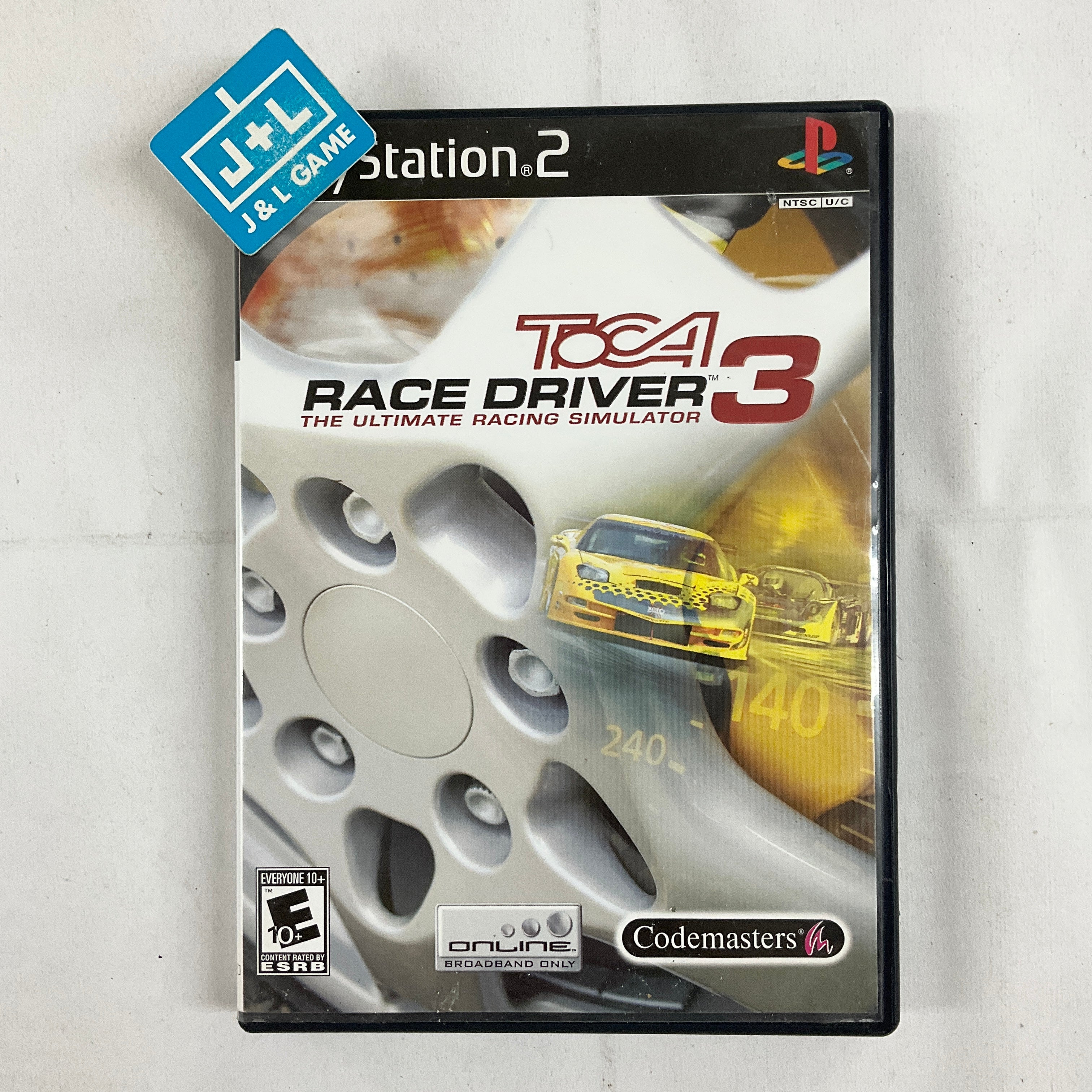 TOCA Race Driver 3 - (PS2) PlayStation 2 [Pre-Owned] Video Games Codemasters   