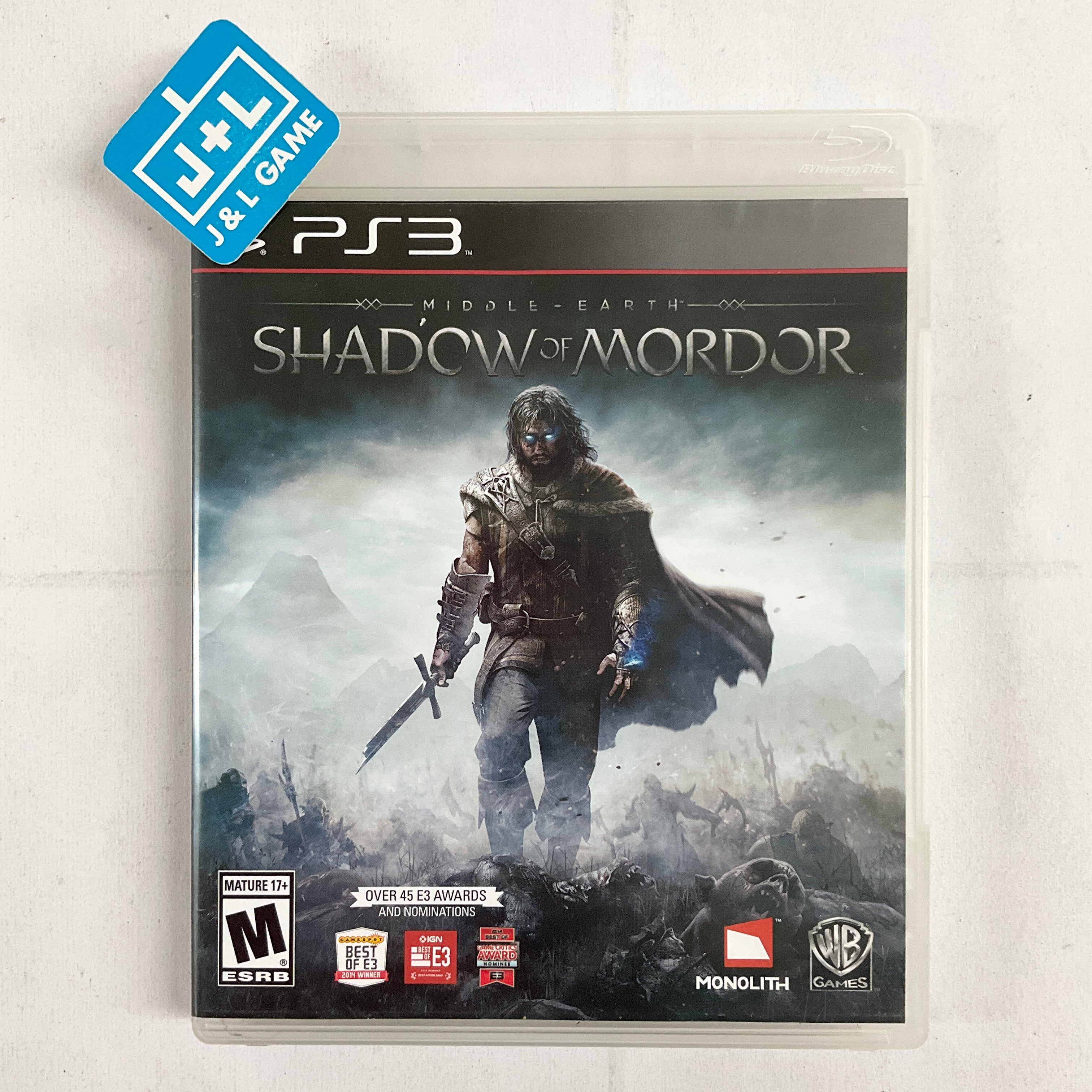 Middle Earth: Shadow of Mordor - (PS3) PlayStation 3 [Pre-Owned] Video Games Codemasters   