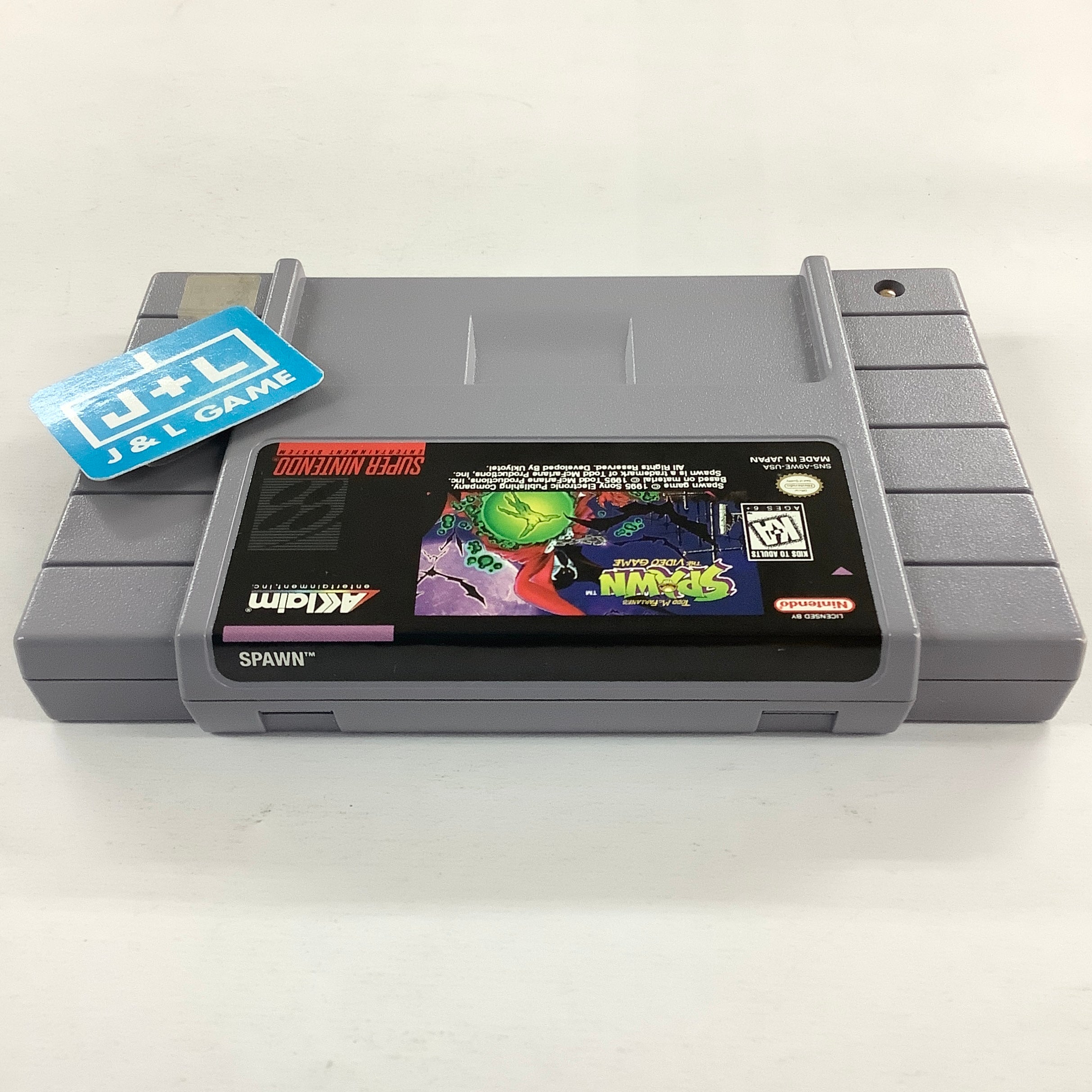 Todd McFarlane's Spawn The Video Game - (SNES) Super Nintendo [Pre-Owned] Video Games Acclaim   