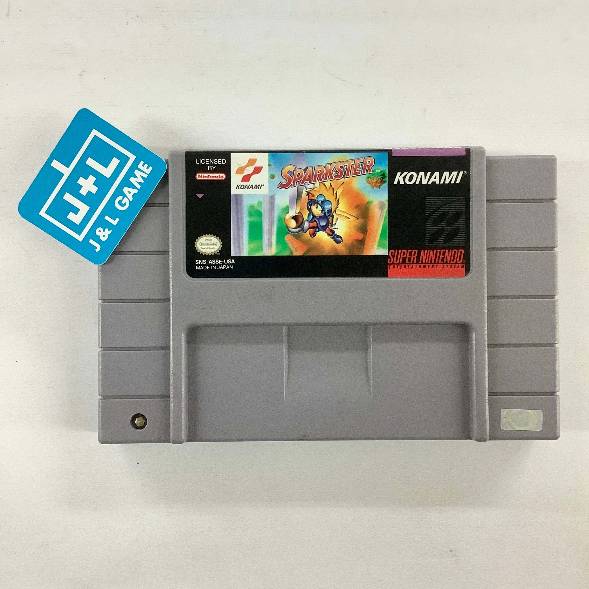 Sparkster - (SNES) Super Nintendo [Pre-Owned] Video Games Konami   