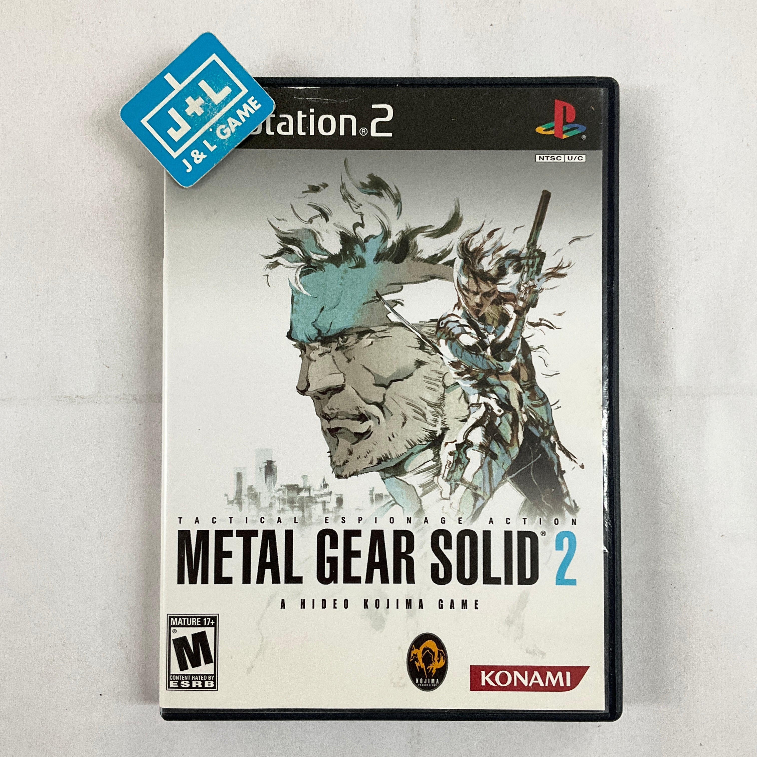 Metal Gear Solid 2: Substance (Essential Collection) - (PS2) PlayStation 2 [Pre-Owned] Video Games Konami   