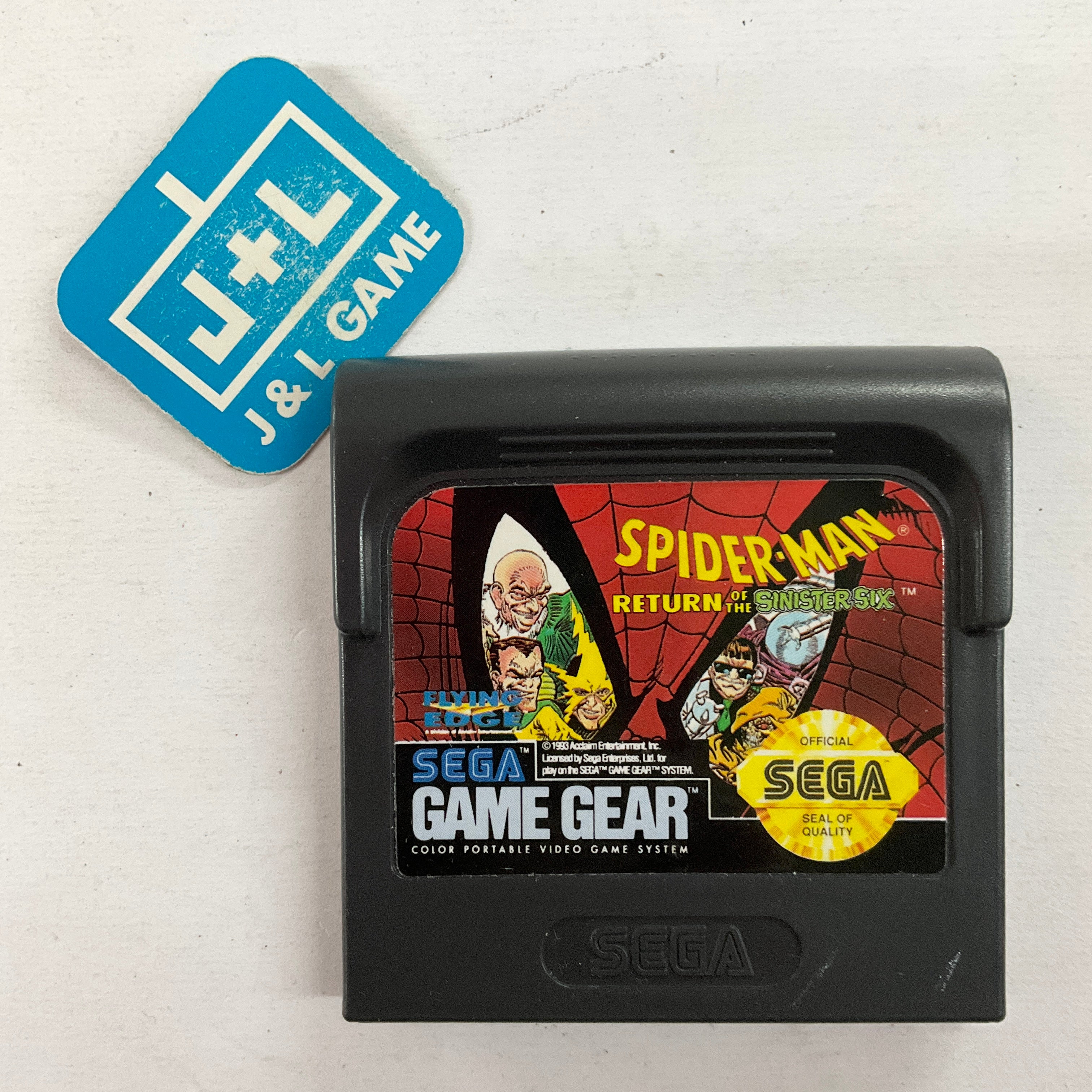 Spider-Man: Return of the Sinister Six - SEGA GameGear [Pre-Owned] Video Games Flying Edge   