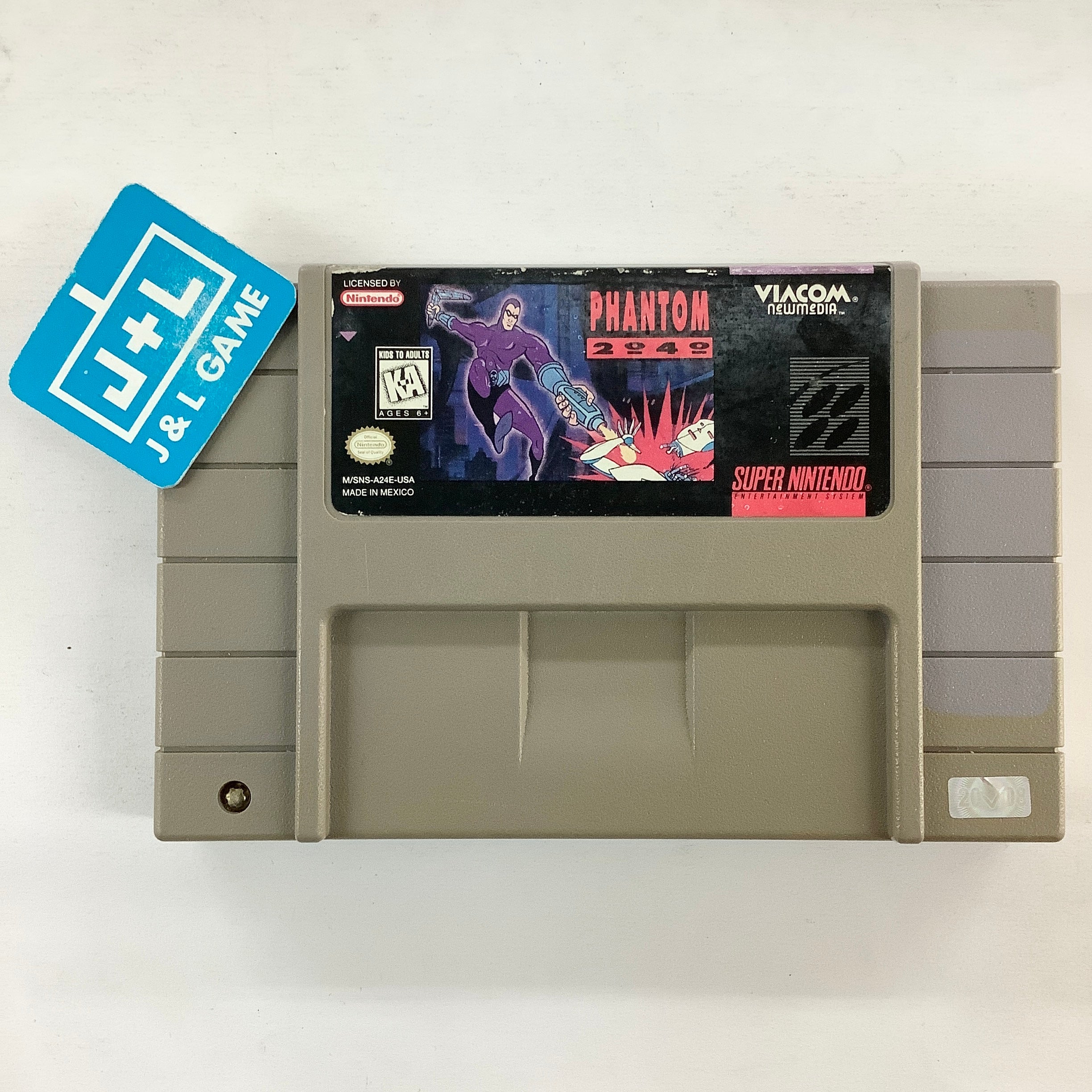 Phantom 2040 - (SNES) Super Nintendo [Pre-Owned] Video Games Viacom New Media   