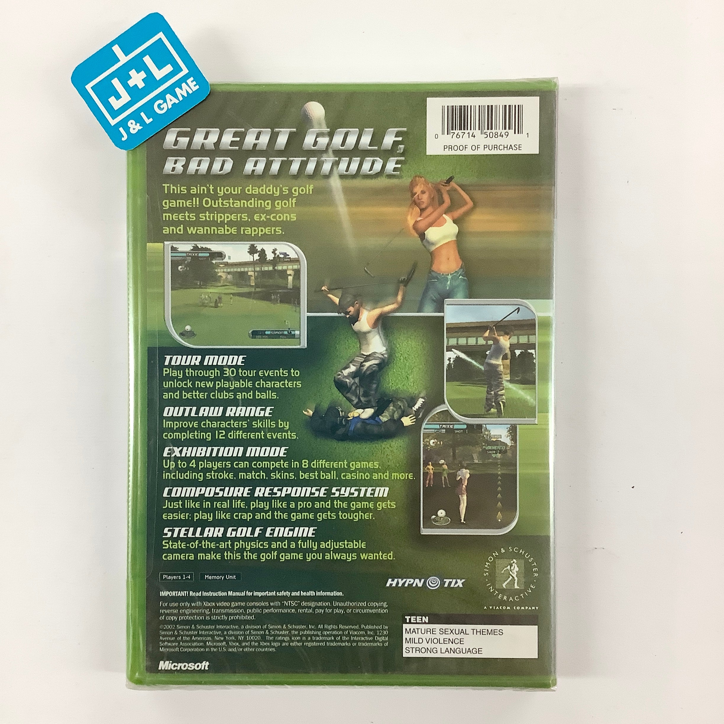 Outlaw Golf - (XB) Xbox Video Games Simon & Schuster   