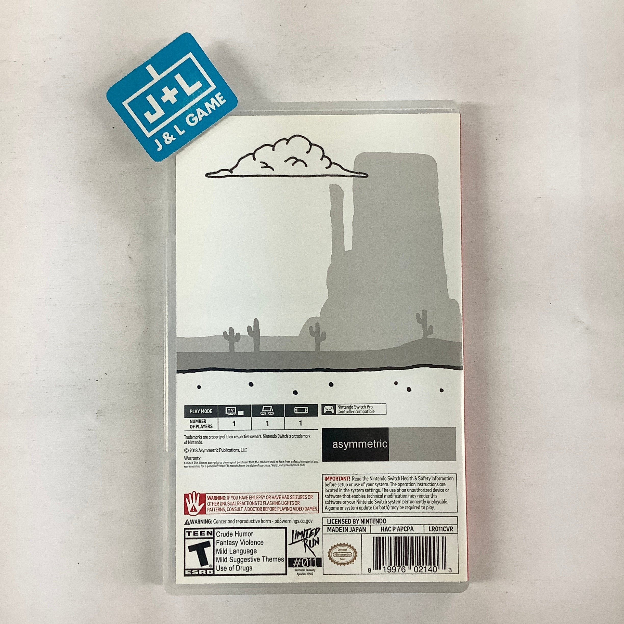 West of Loathing - (NSW) Nintendo Swtch [Pre-Owned] Video Games Limited Run Games   