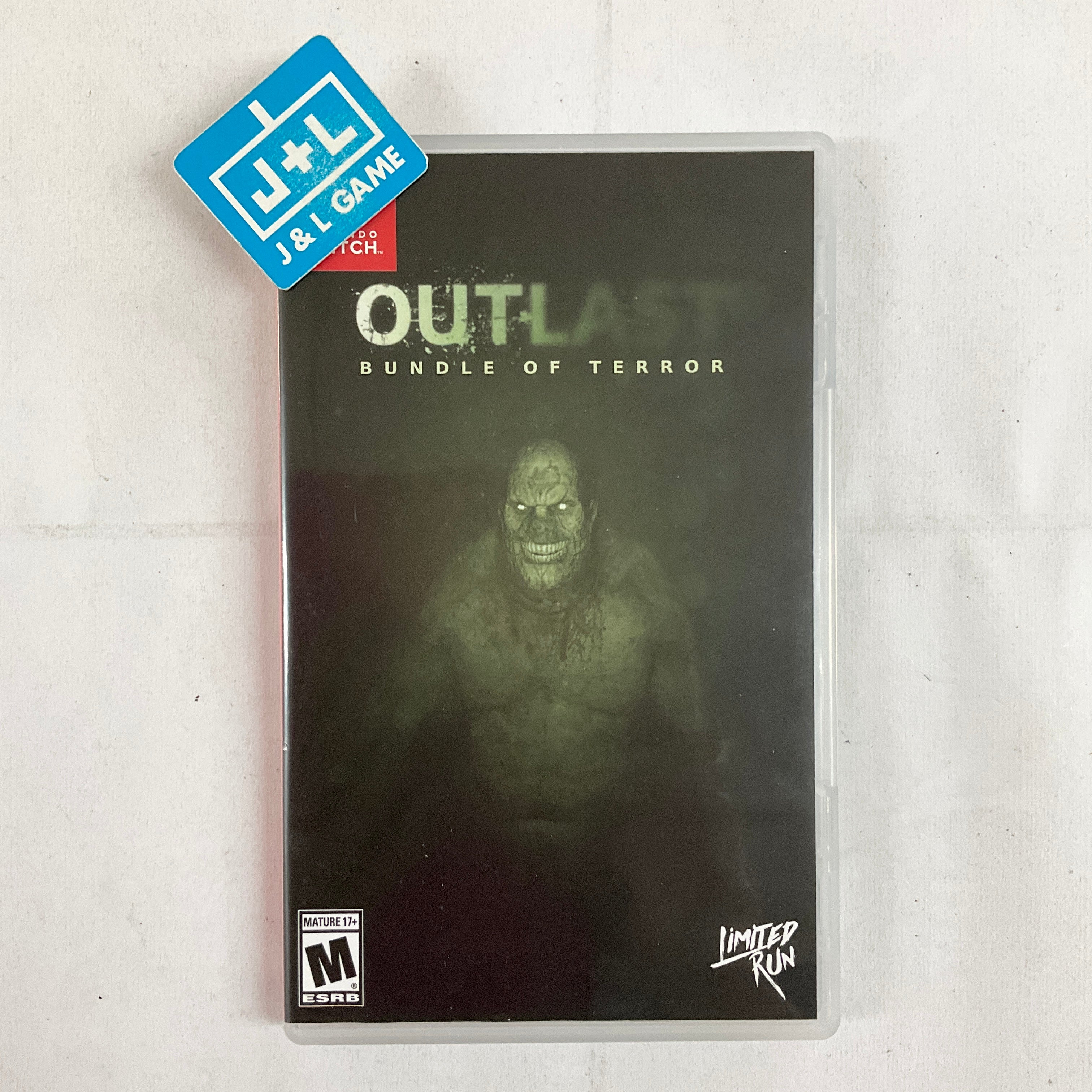 Outlast Bundle of Terror / Outlast 2 (Limited Run #017 #018) - (NSW) Nintendo Switch [Pre-Owned] Video Games Limited Run Games   