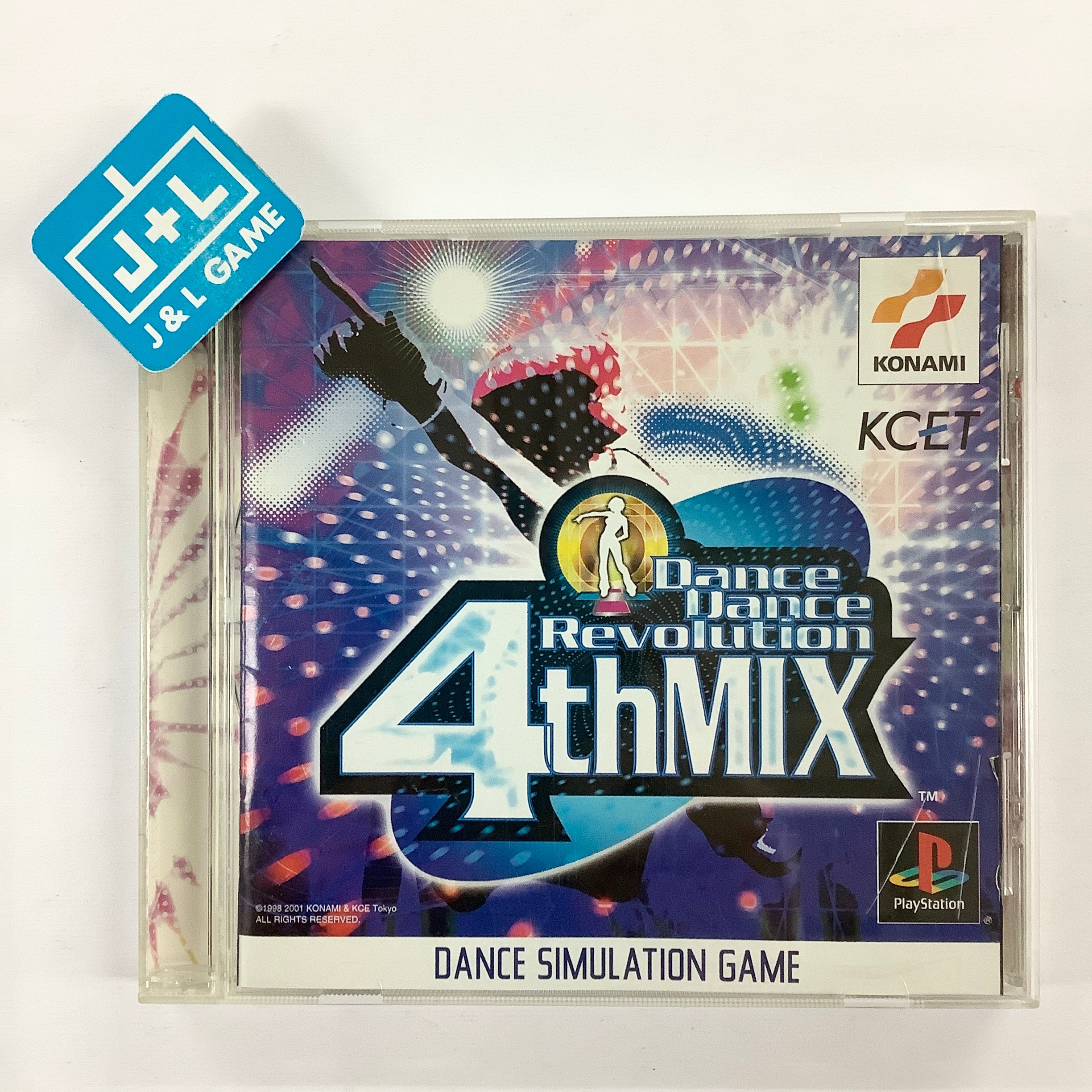 Dance Dance Revolution 4th Mix - (PS1) Playstation 1 [Pre-Owned] (Japanese Import) Video Games Konami   