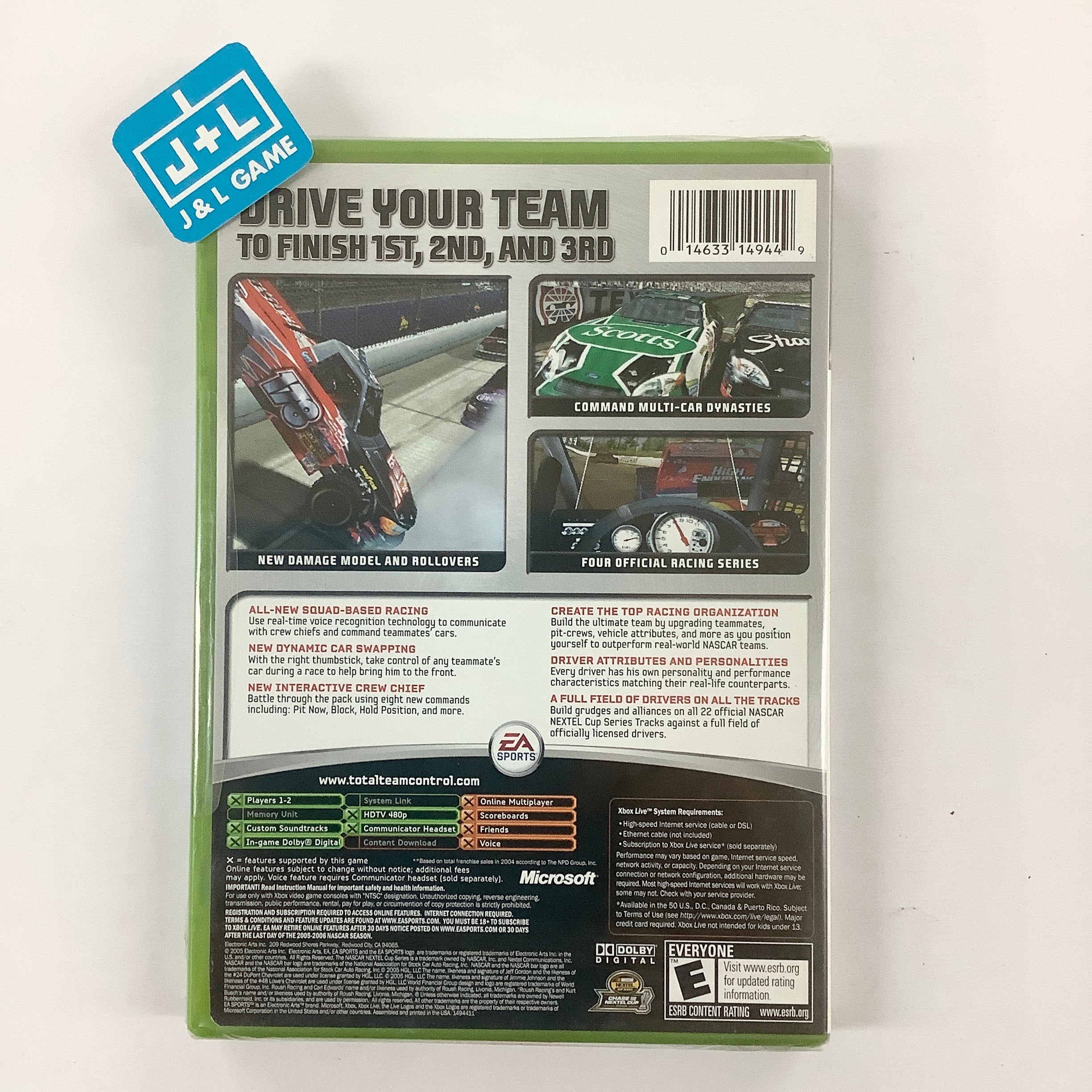 NASCAR 06: Total Team Control - (XB) Xbox Video Games EA Sports   