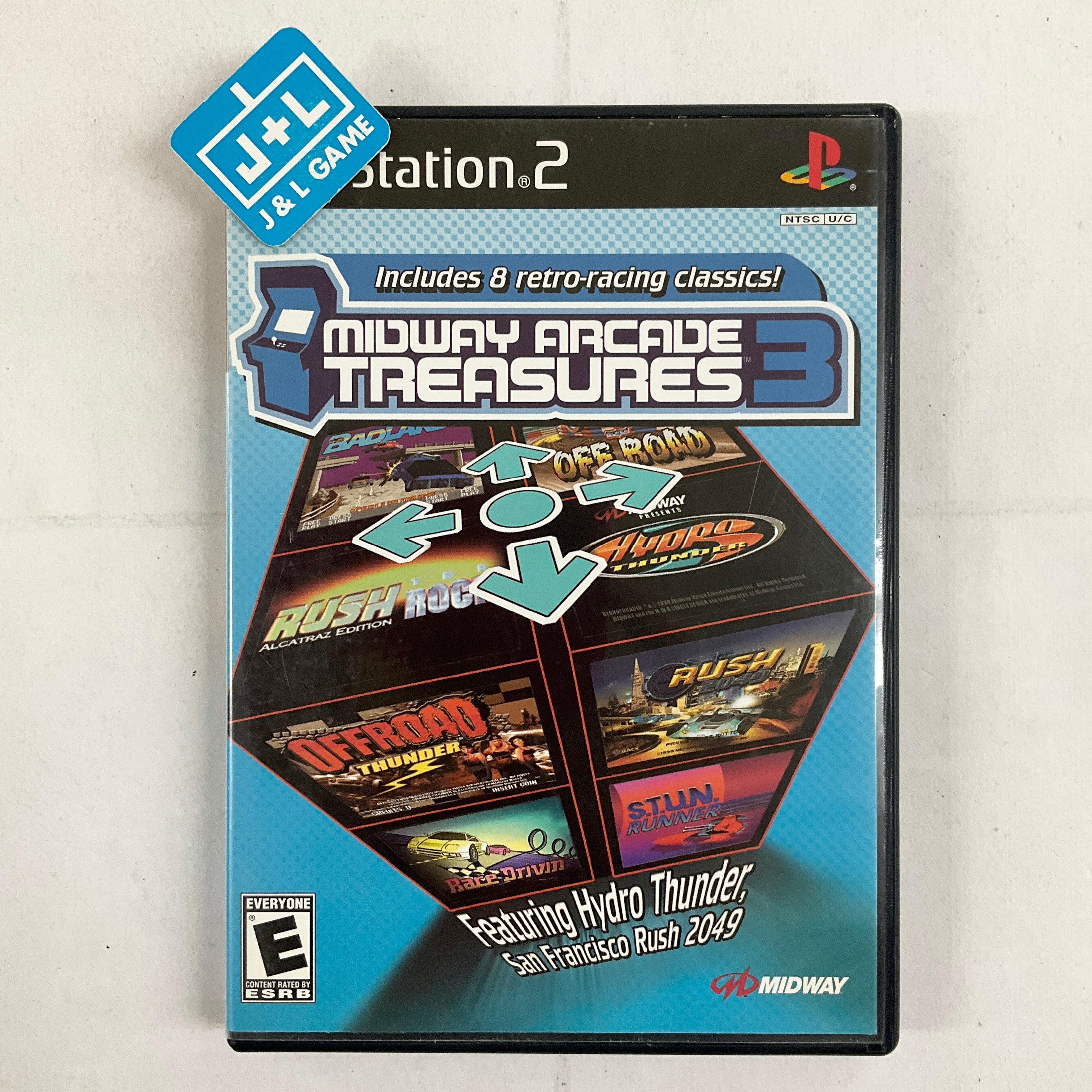 Midway Arcade Treasures 3 - (PS2) PlayStation 2 [Pre-Owned] Video Games Midway   