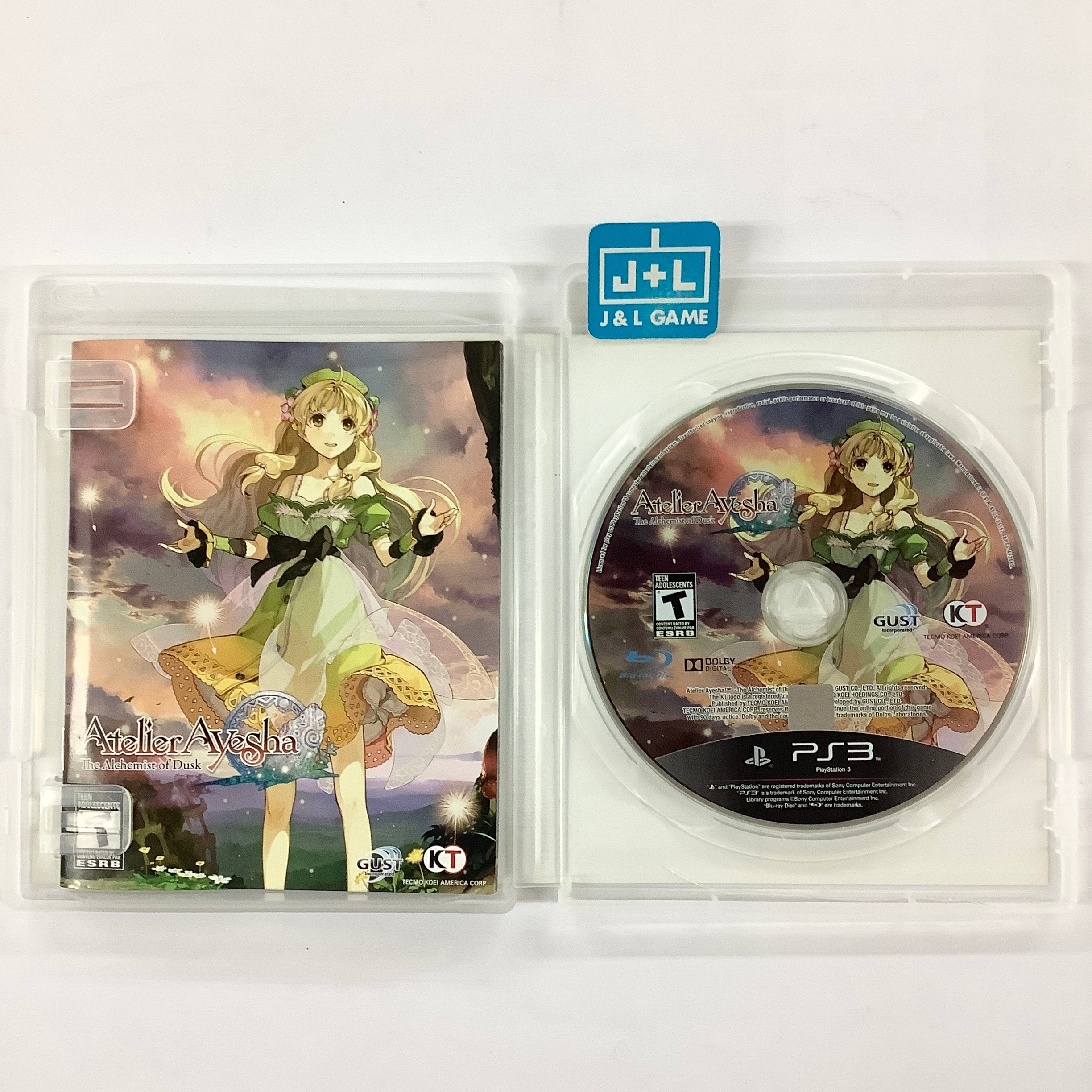 Atelier Ayesha: The Alchemist of Dusk - (PS3) PlayStation 3 [Pre-Owned] Video Games Tecmo Koei   