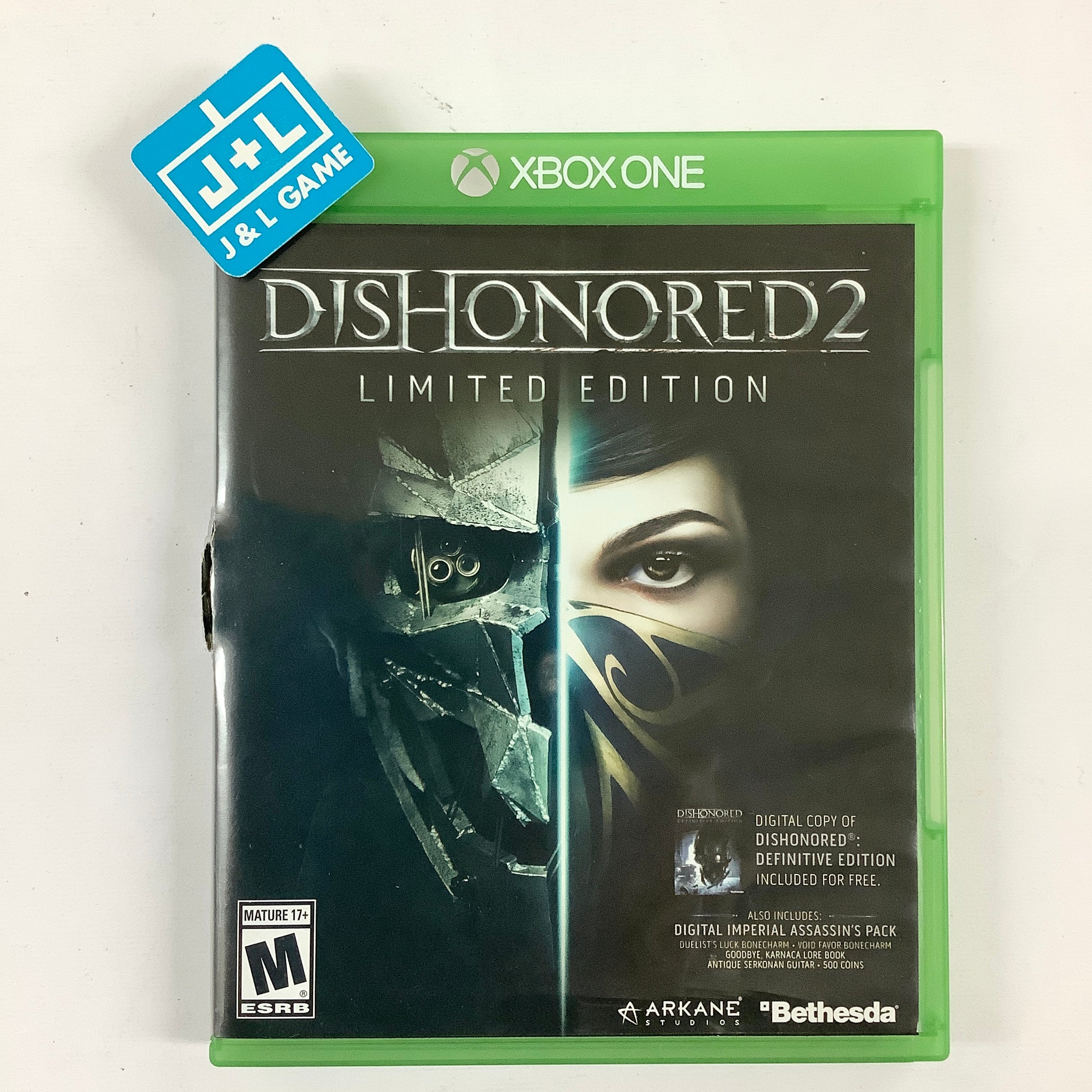 Dishonored 2 - (XB1) Xbox One [Pre-Owned] Video Games Bethesda Softworks   