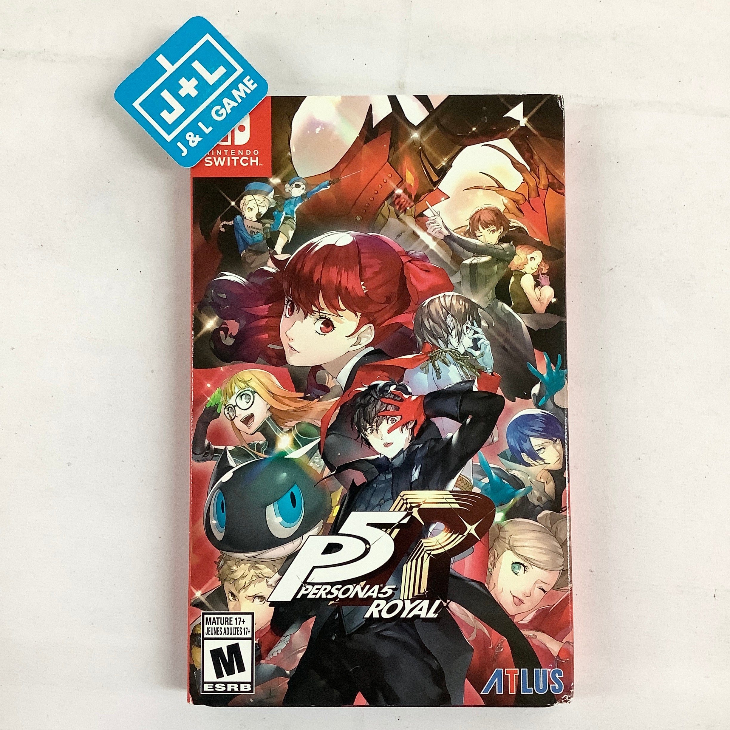 Persona 5 Royal: Steelbook Launch Edition - (NSW) Nintendo Switch [Pre-Owned] Video Games SEGA   