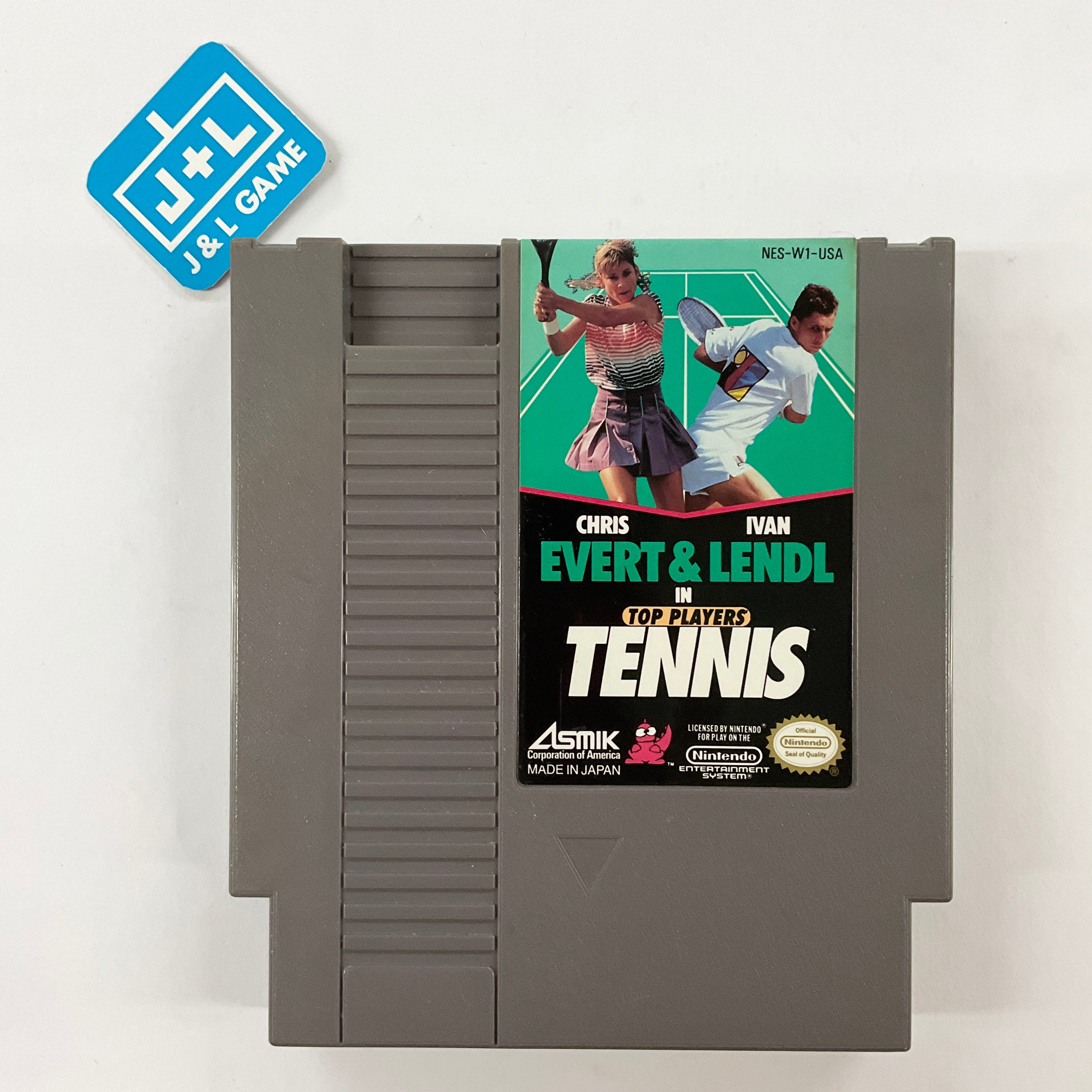 Top Players Tennis - (NES) Nintendo Entertainment System [Pre-Owned] Video Games Asmik Corporation of America   