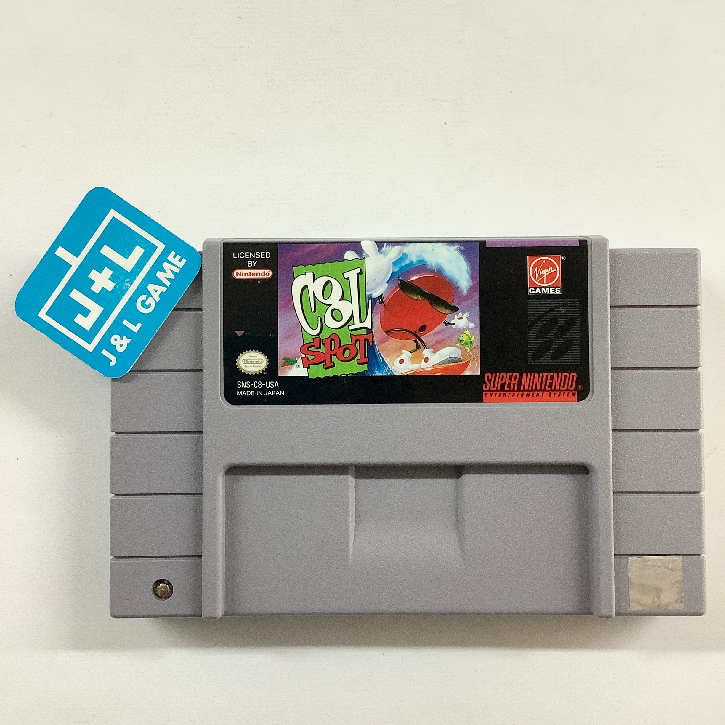 Cool Spot - (SNES) Super Nintendo [Pre-Owned] Video Games Virgin Interactive   