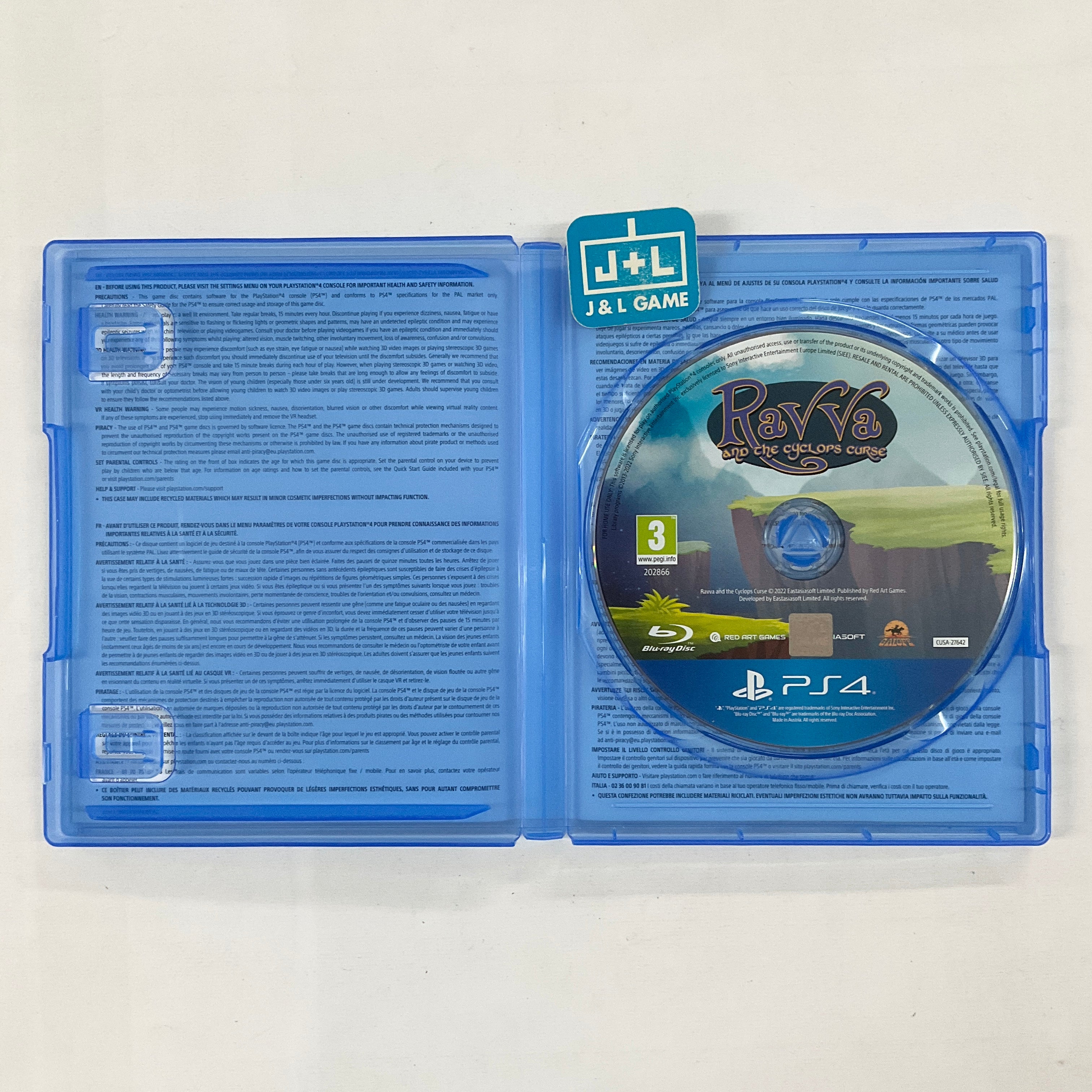 Ravva and the Cyclops Curse - (PS4) PlayStation 4 [Pre-Owned] (European Import) Video Games Red Art Games   