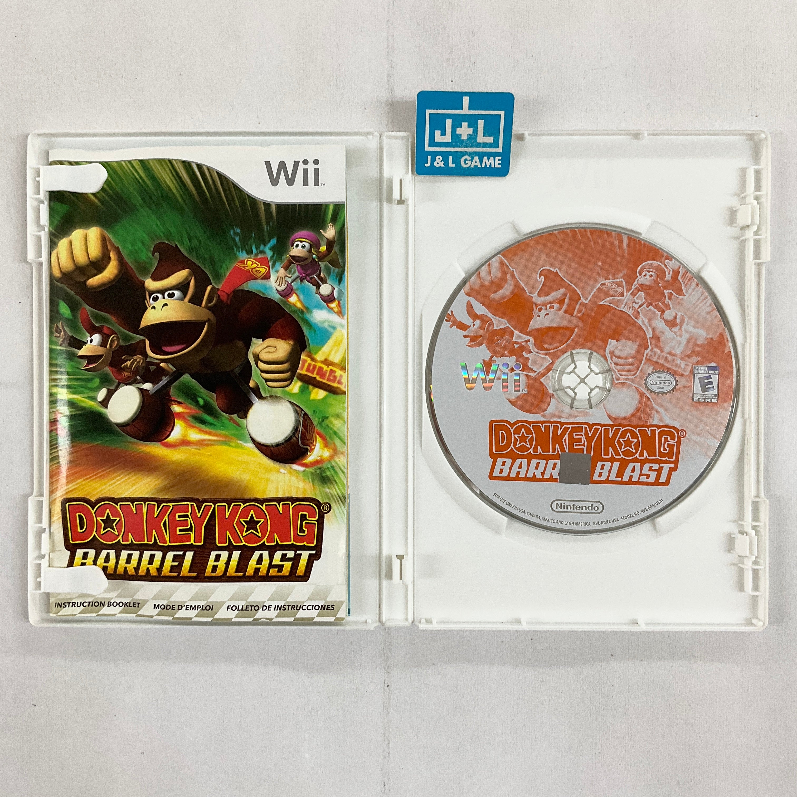 Donkey Kong: Barrel Blast - Nintendo Wii [Pre-Owned] Video Games Nintendo   