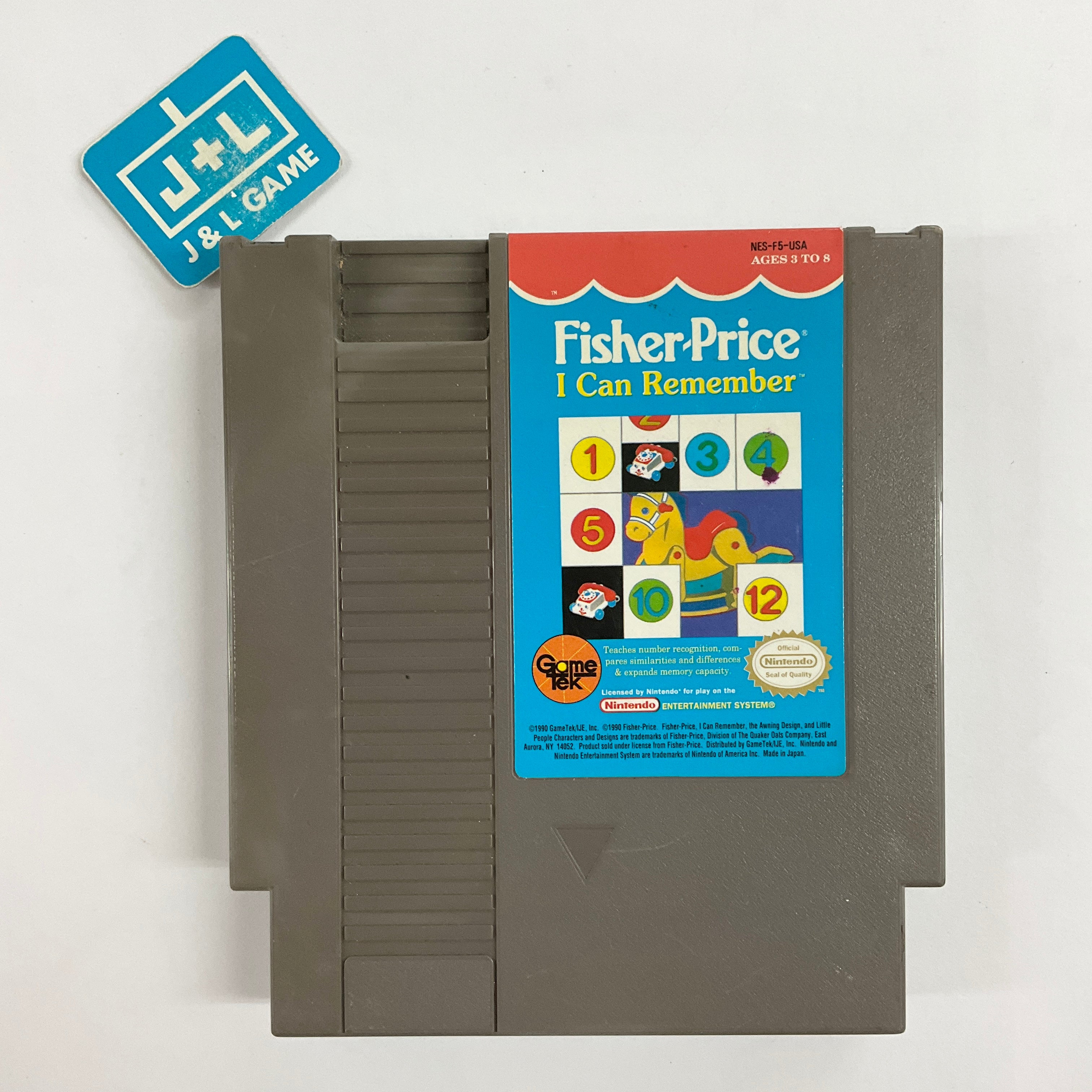 Fisher-Price: I Can Remember - (NES) Nintendo Entertainment System [Pre-Owned] Video Games GameTek   