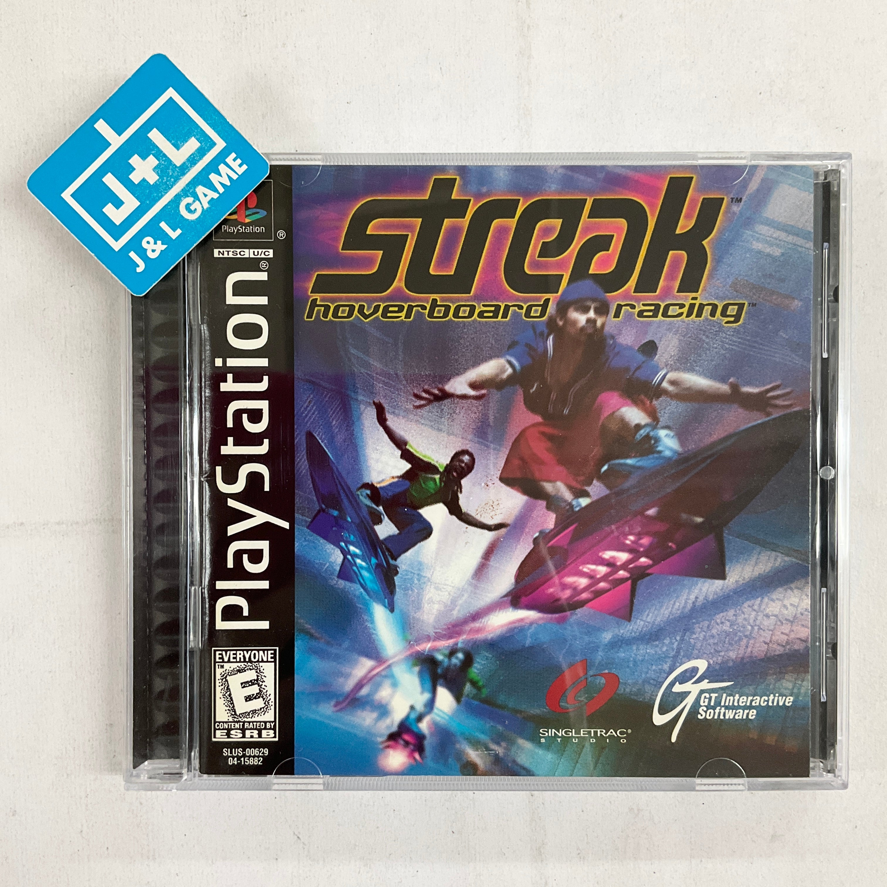 Streak: Hoverboard Racing - (PS1) PlayStation 1 [Pre-Owned] Video Games GT Interactive   