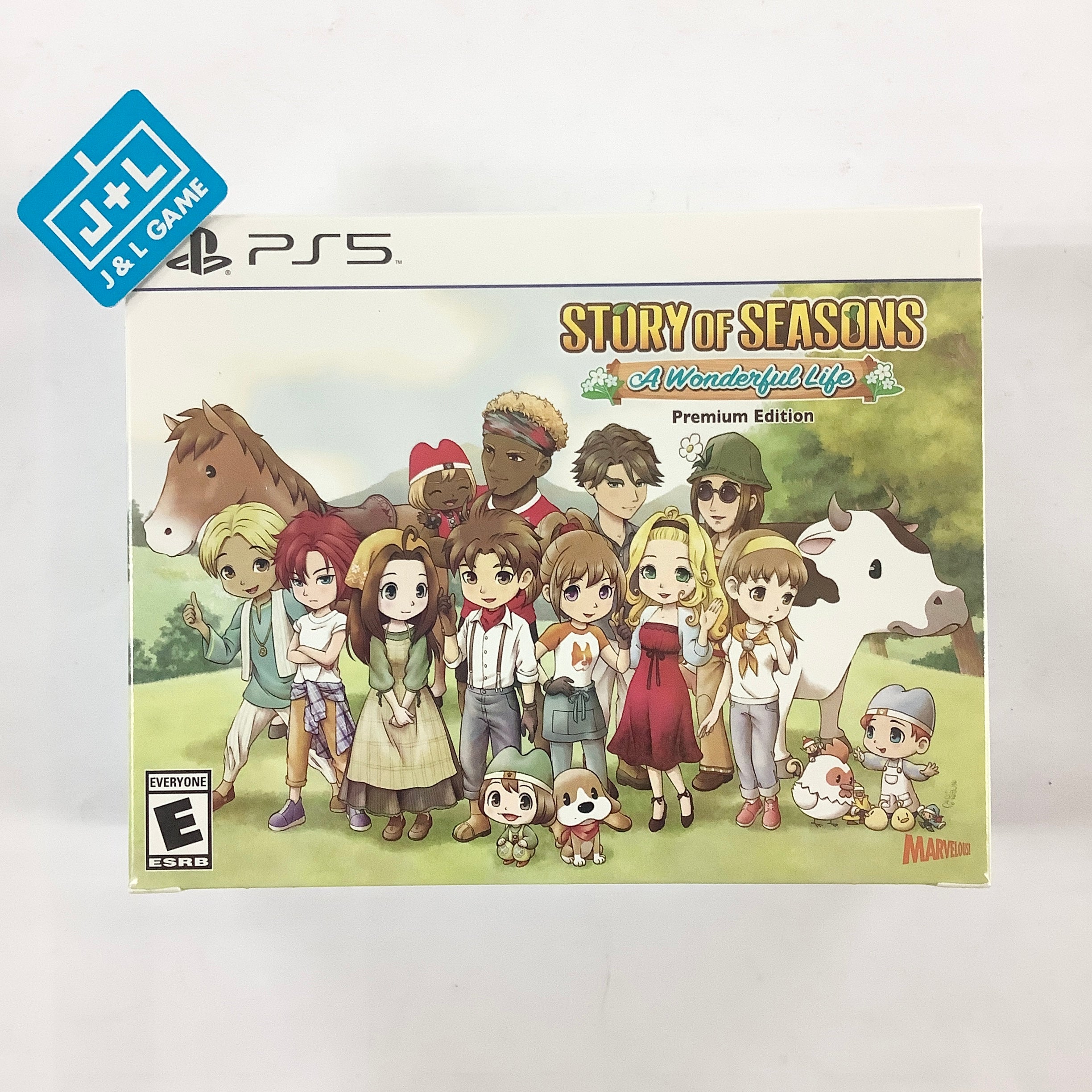 Story of Seasons: A Wonderful Life (Premium Edition) - (PS5) PlayStation 5 Video Games XSEED Games   