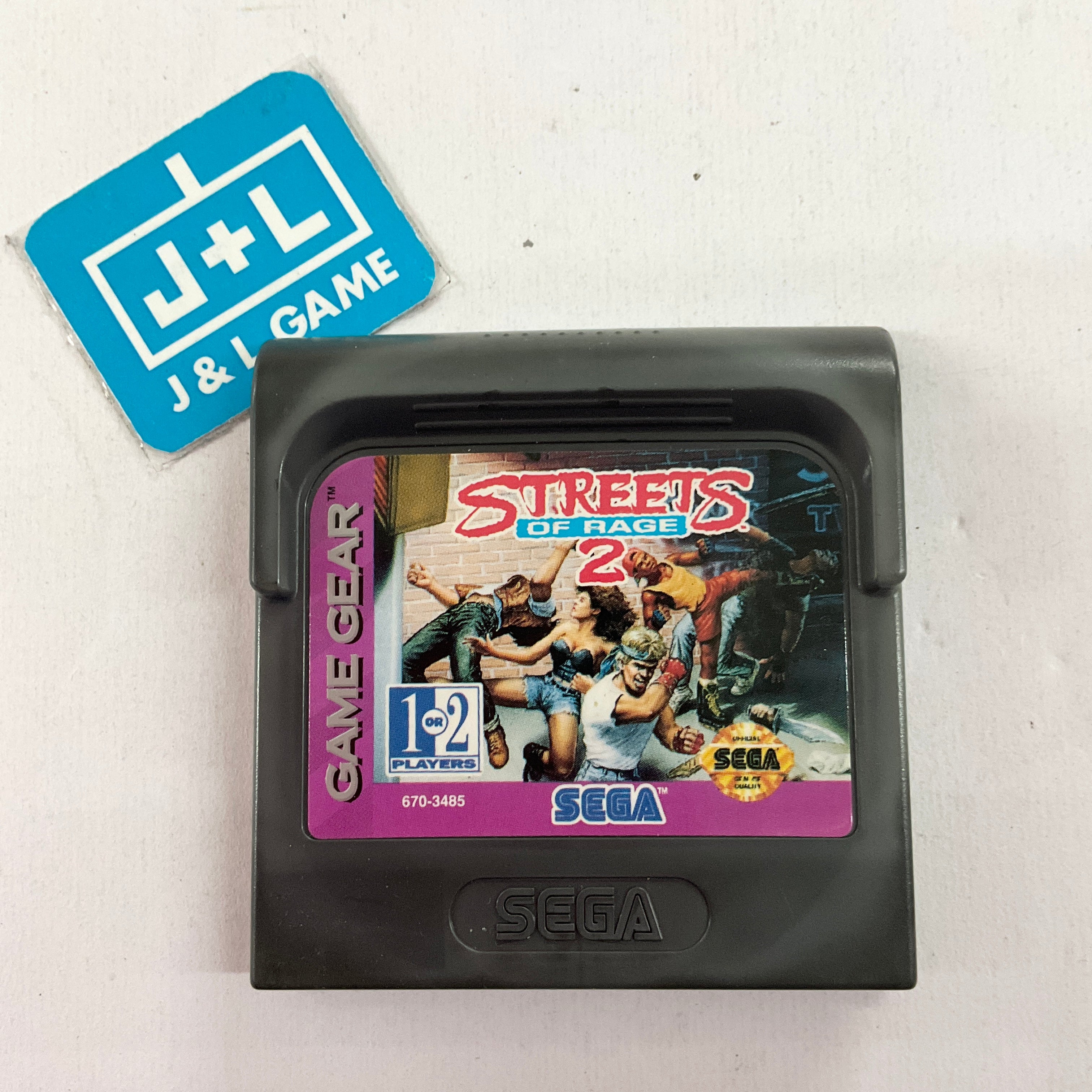 Streets of Rage 2 - (SGG) SEGA GameGear [Pre-Owned] Video Games Sega   