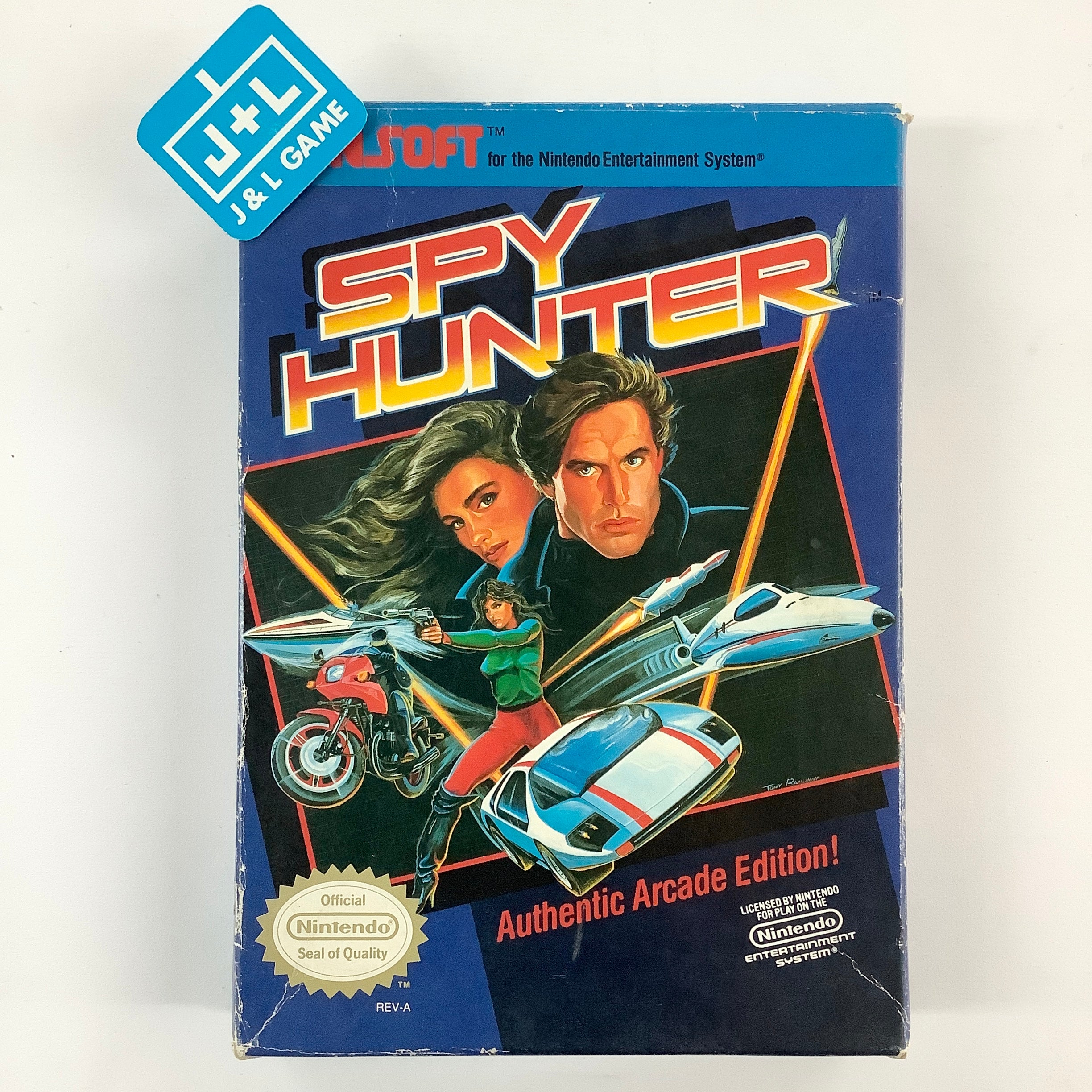 Spy Hunter - (NES) Nintendo Entertainment System [Pre-Owned] Video Games SunSoft   