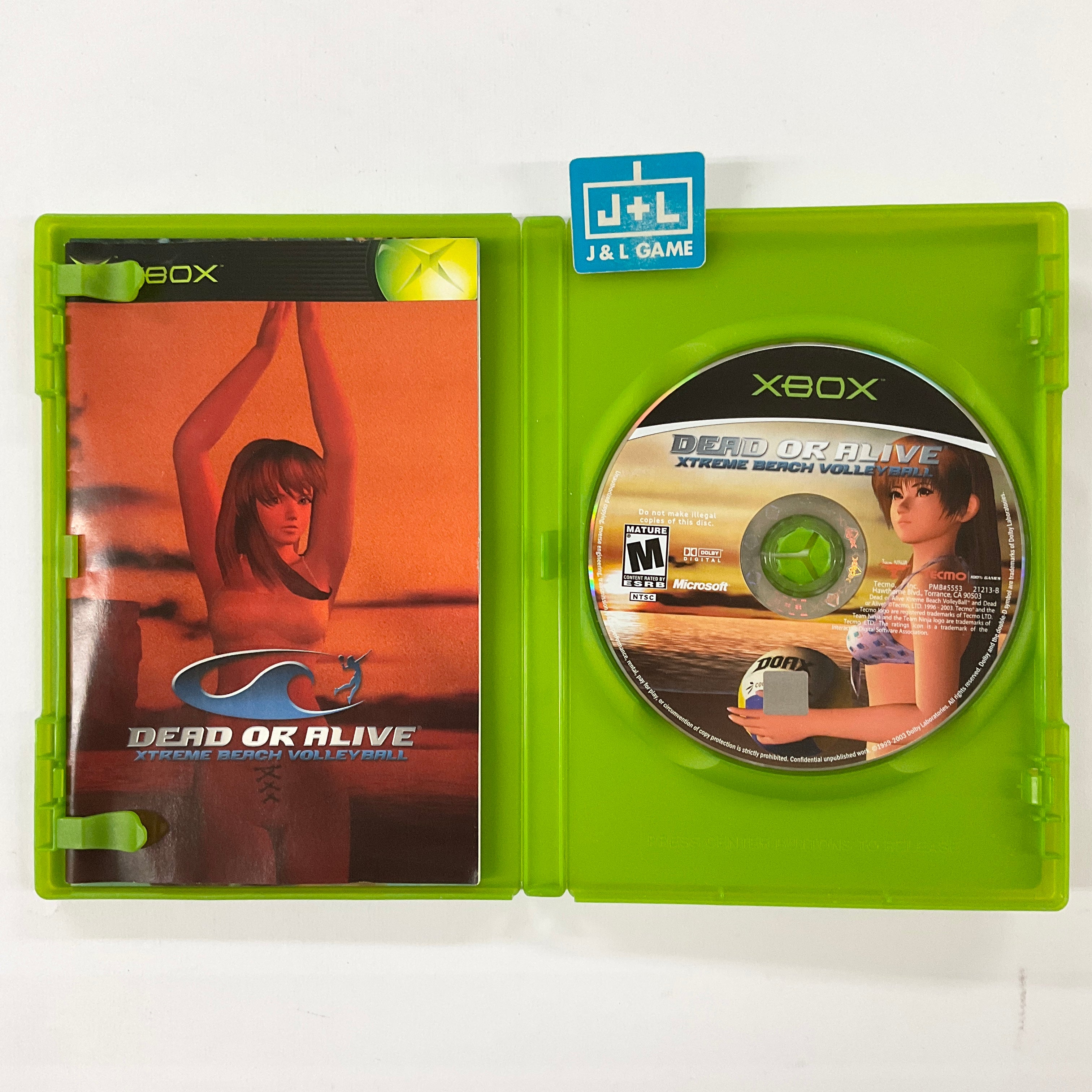 Dead or Alive: Xtreme Beach Volleyball - (XB) Xbox [Pre-Owned] Video Games Tecmo   