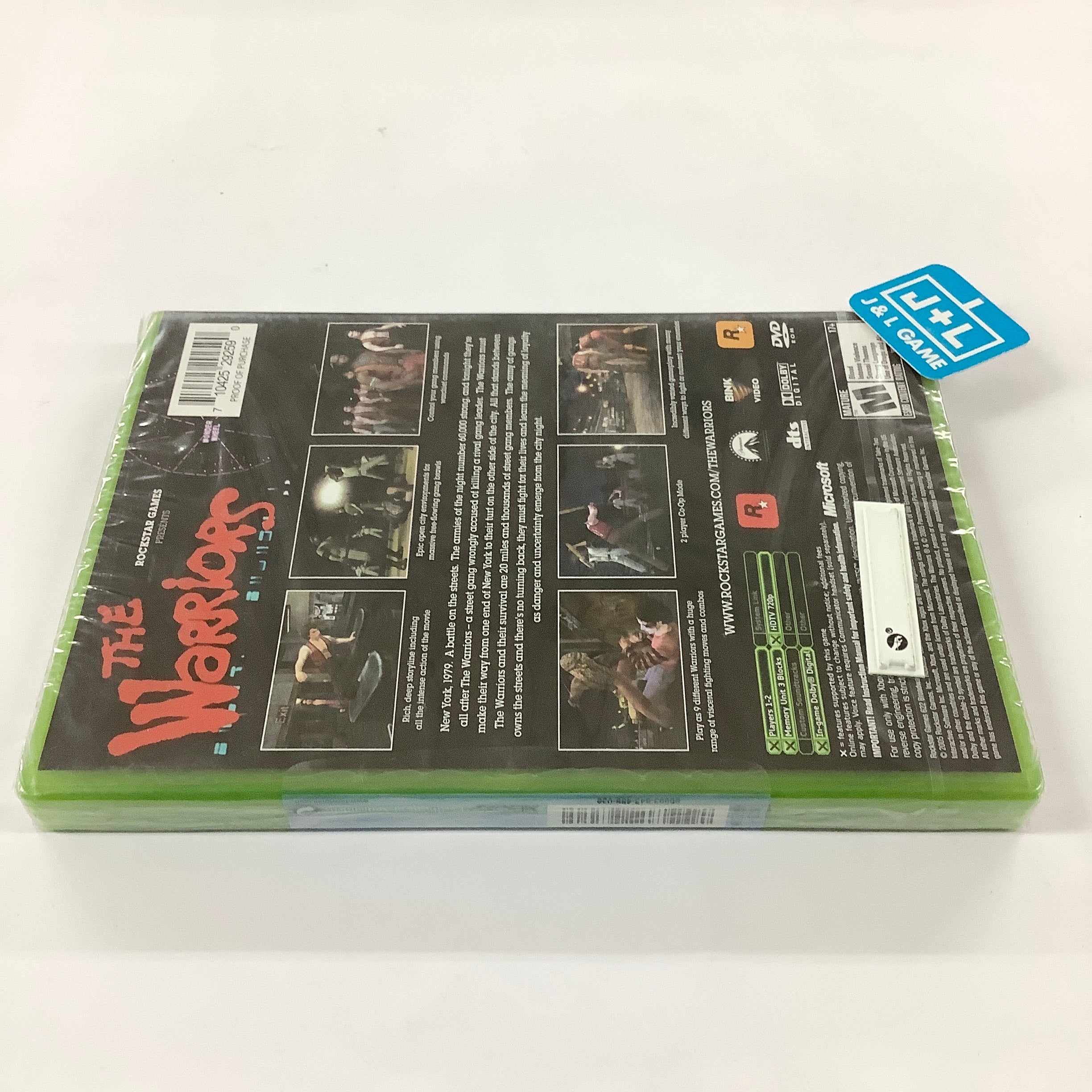 The Warriors - (XB) Xbox Video Games Rockstar Games   