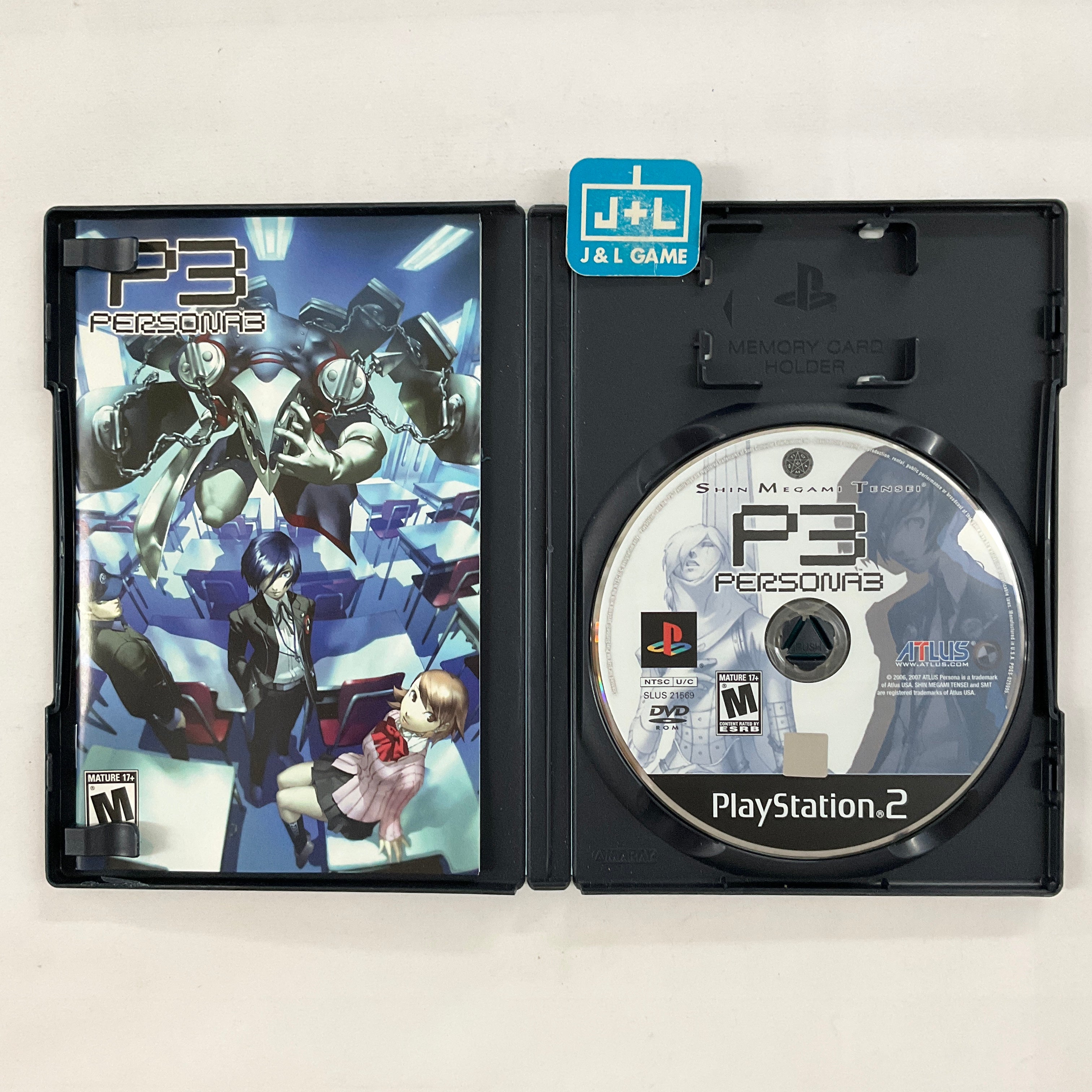 Shin Megami Tensei: Persona 3 (Limited Edition) - (PS2) PlayStation 2 [Pre-Owned] Video Games Atlus   