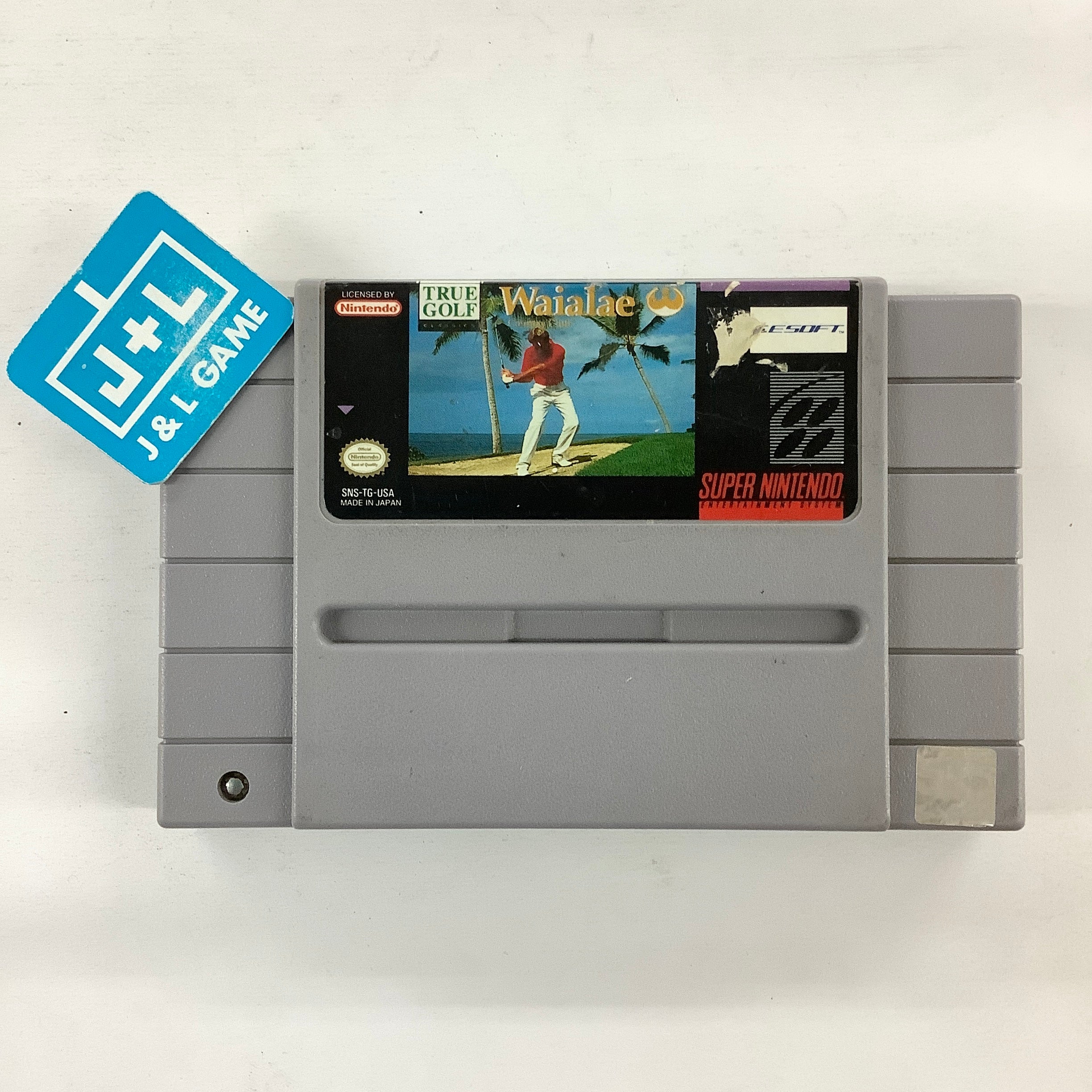 True Golf Classics: Waialae Country Club - (SNES) Super Nintendo [Pre-Owned] Video Games T&E Soft   