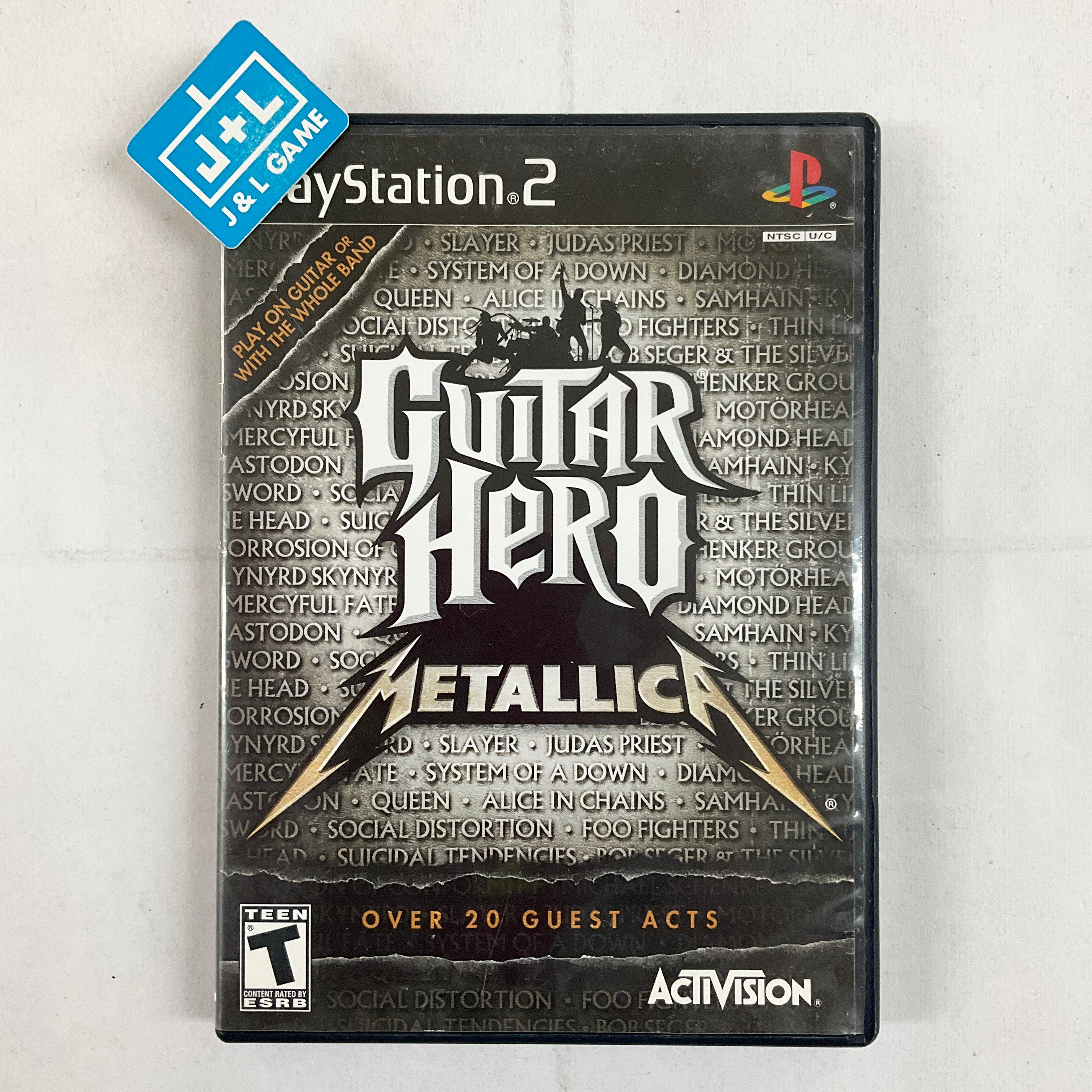 Guitar Hero: Metallica - (PS2) PlayStation 2 [Pre-Owned] Video Games Activision   