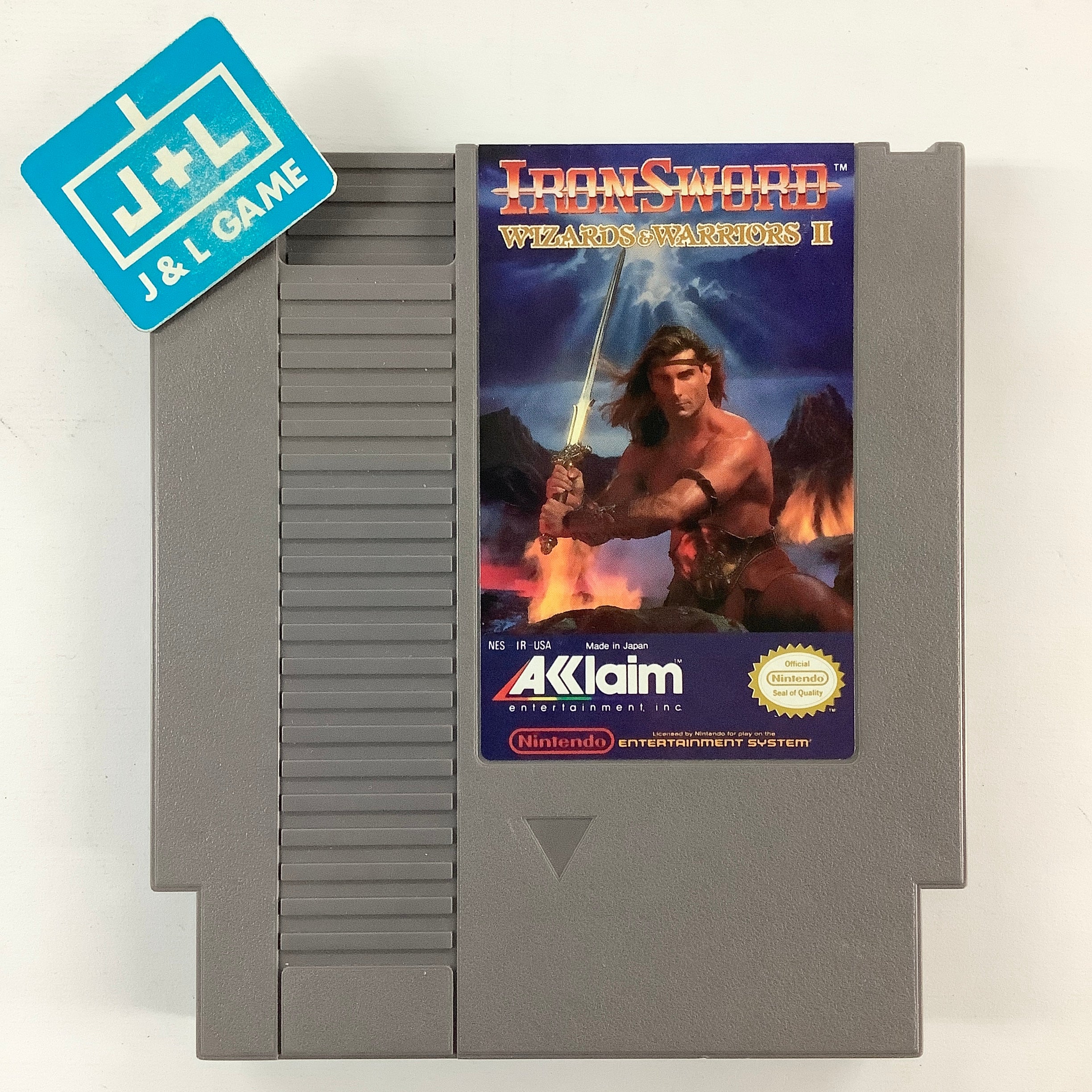 IronSword: Wizards & Warriors II - (NES) Nintendo Entertainment System [Pre-Owned] Video Games Acclaim   