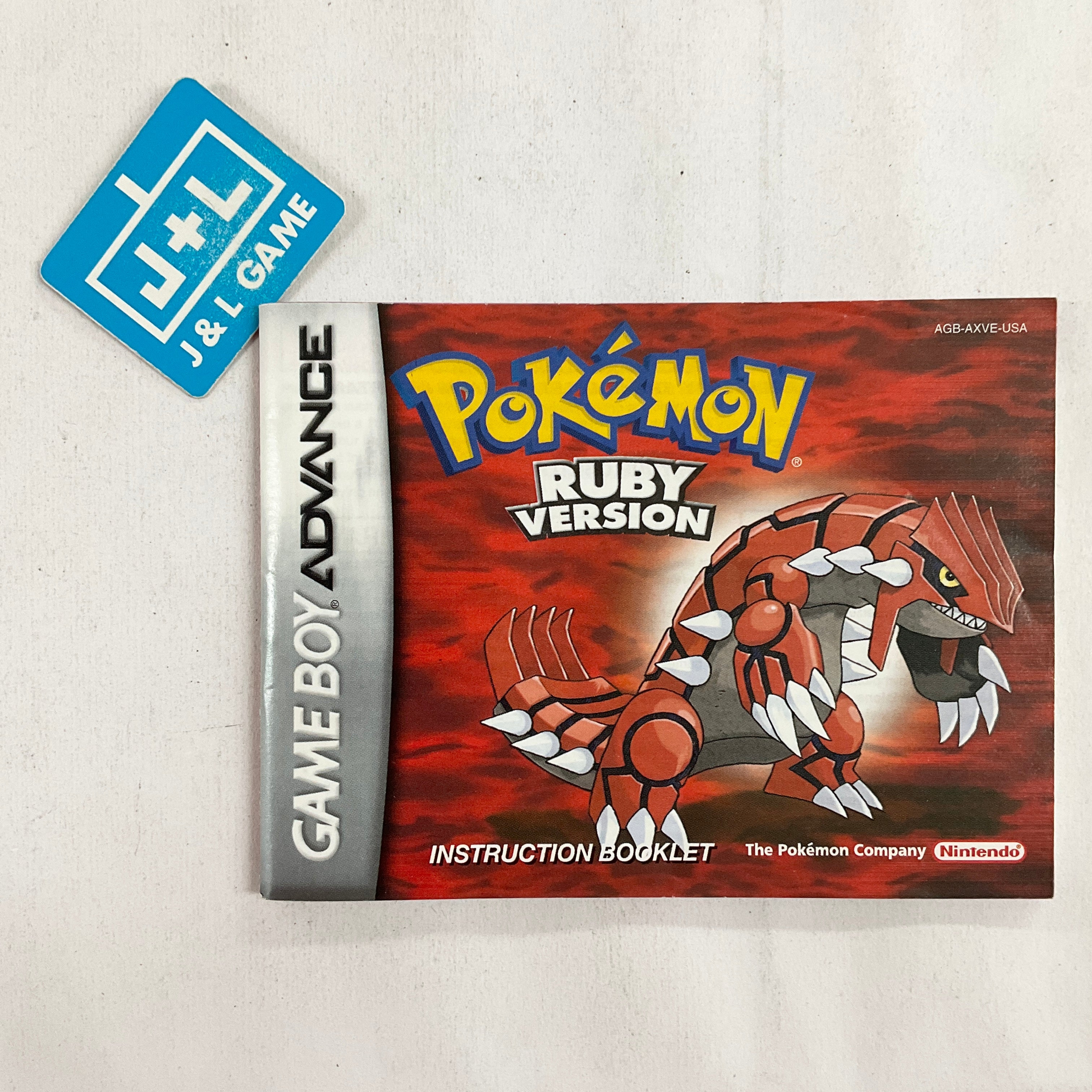 Pokemon Ruby Version - (GBA) Game Boy Advance [Pre-Owned] Video Games Nintendo   