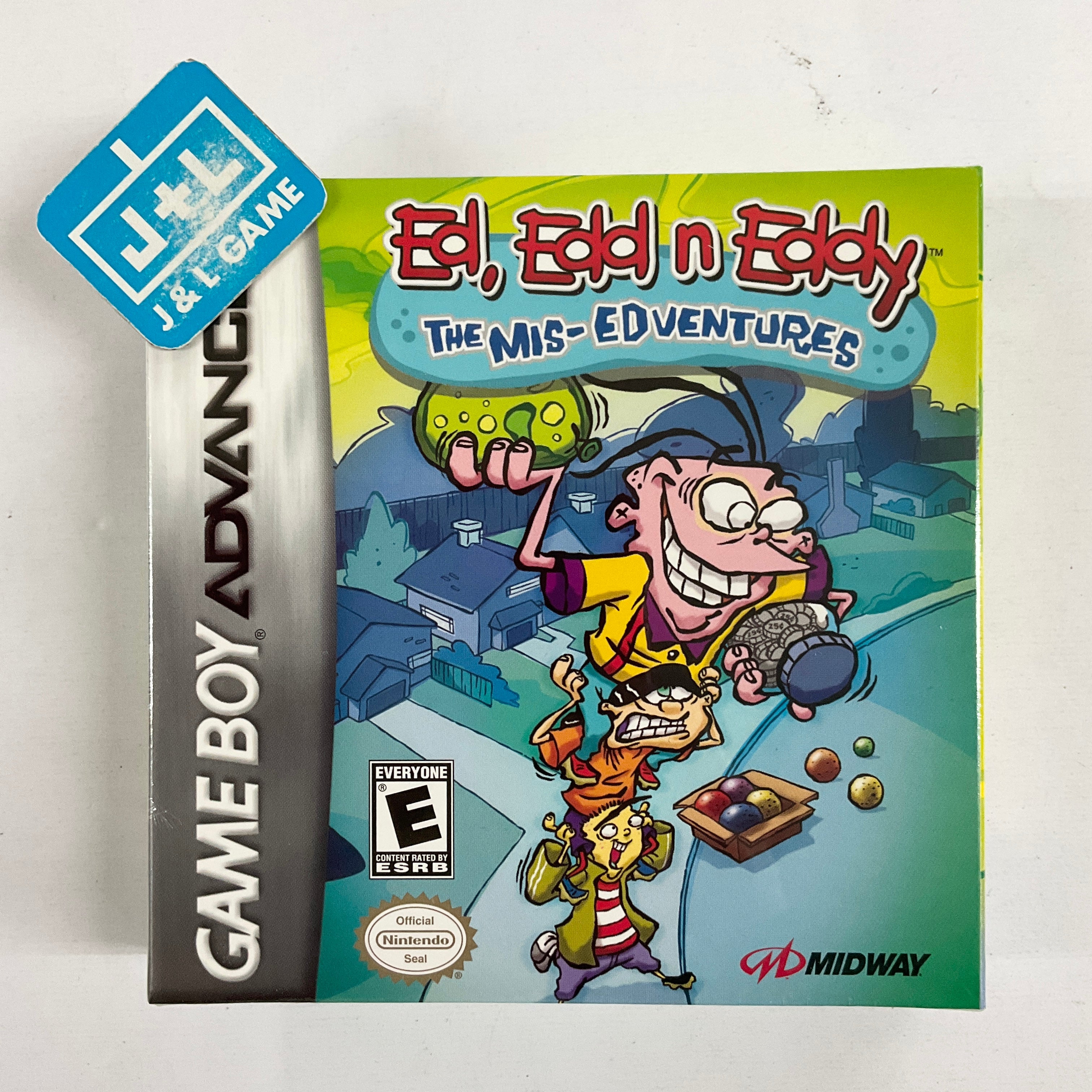 Ed, Edd n Eddy: The Mis-Edventures - (GBA) Game Boy Advance Video Games Midway   