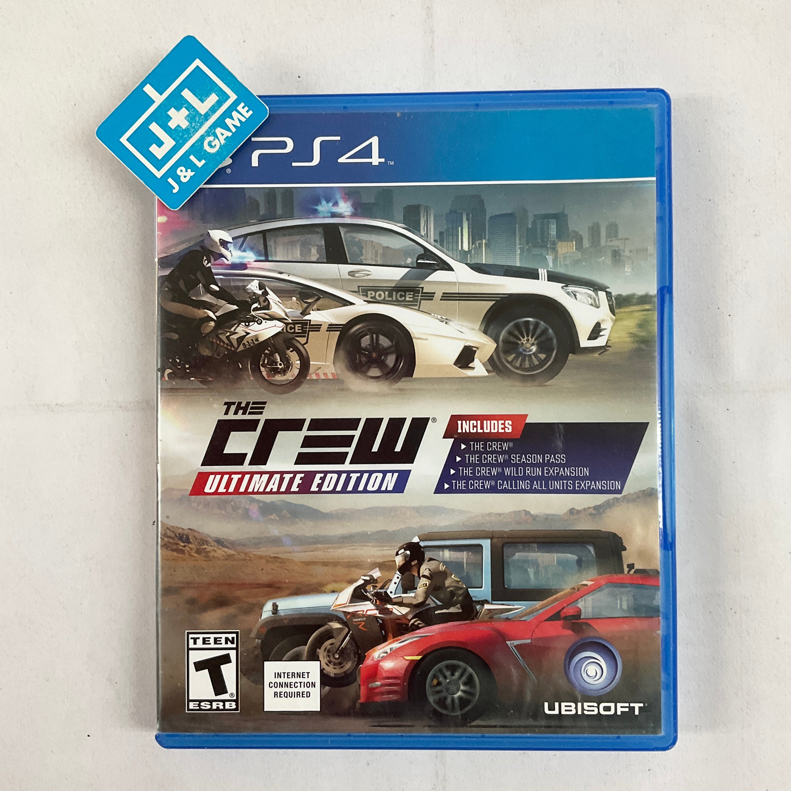 The Crew Ultimate Edition - (PS4) PlayStation 4 [Pre-Owned] Video Games Ubisoft   