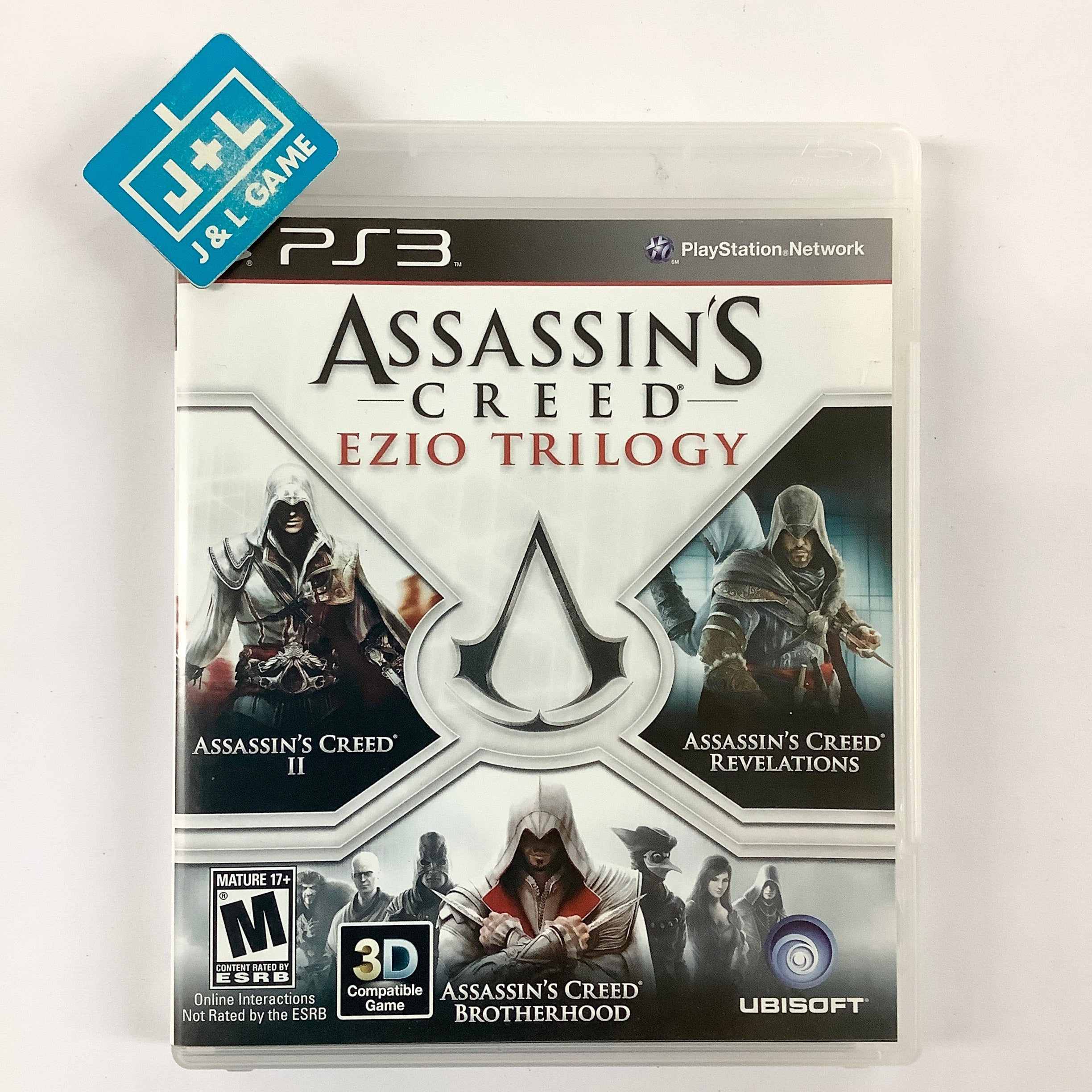 Assassin's Creed: Ezio Trilogy - (PS3) PlayStation 3 [Pre-Owned] Video Games Ubisoft   