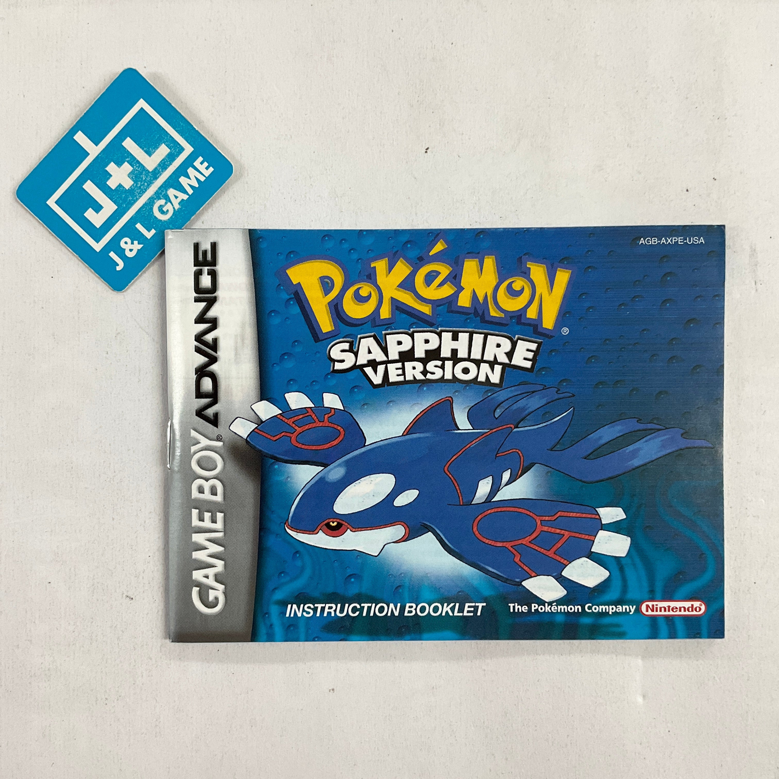 Pokemon Sapphire Version - (GBA) Game Boy Advance [Pre-Owned] Video Games Nintendo   